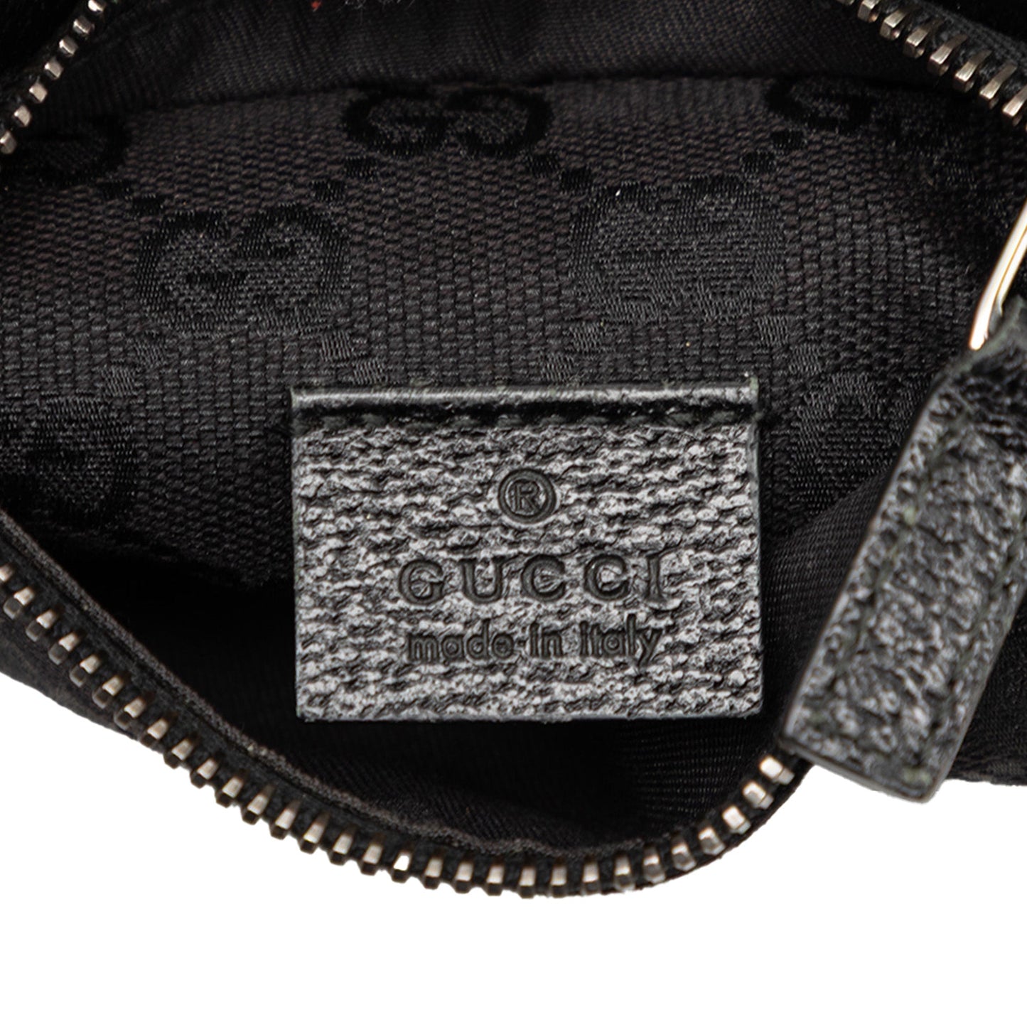 Gucci GG Canvas Web Double Pocket Belt Bag