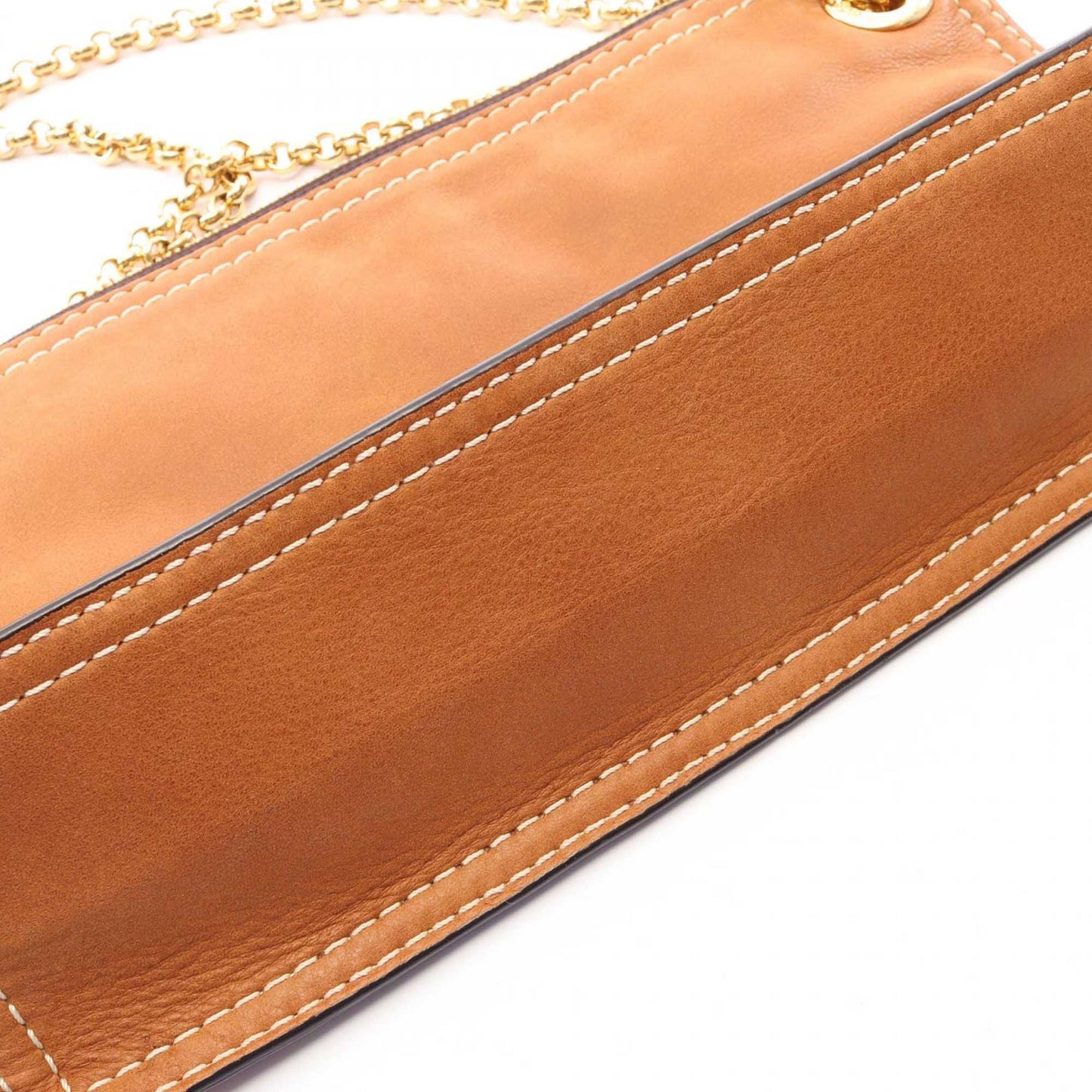 LOEWE Leather Crown Chain Shoulder Bag
