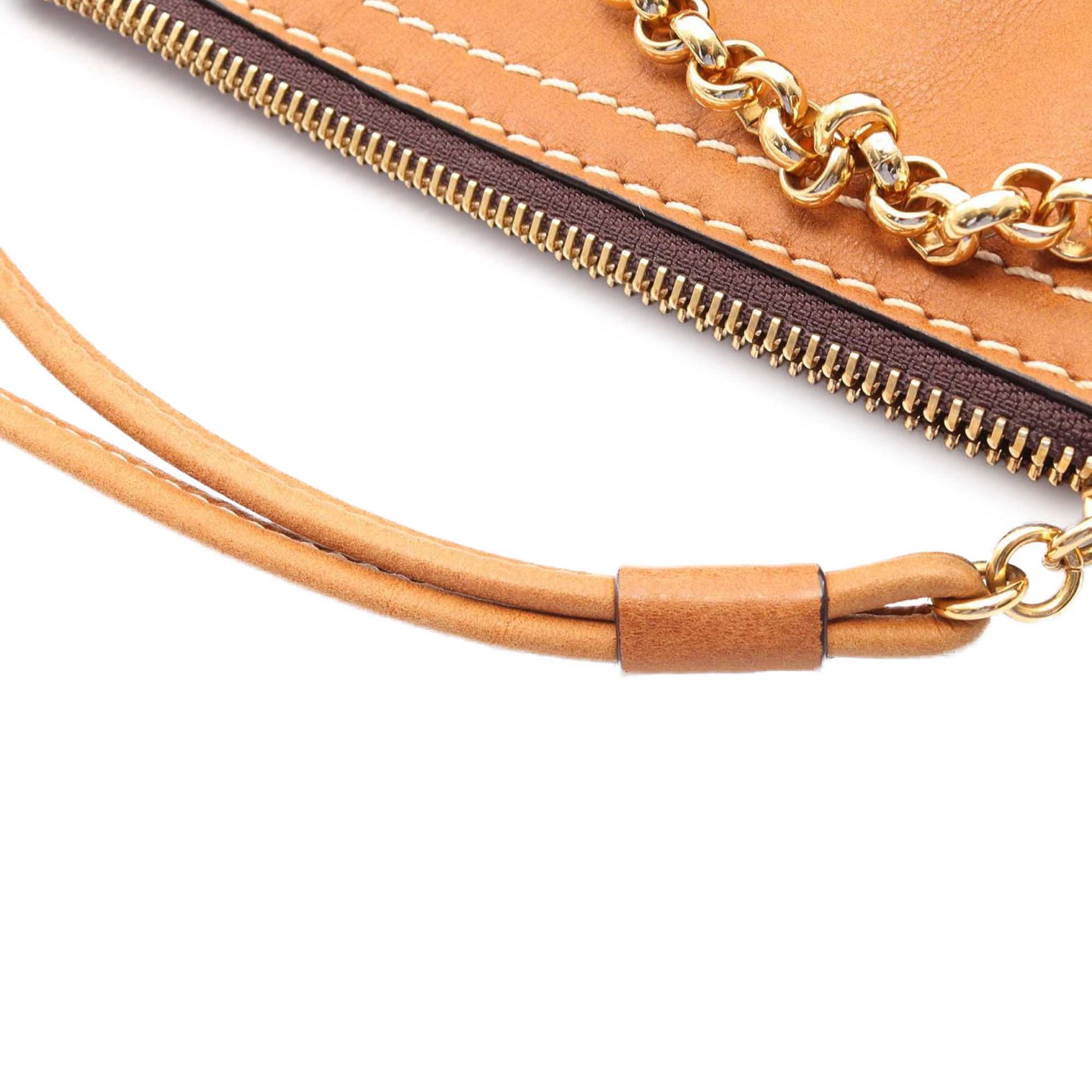 LOEWE Leather Crown Chain Shoulder Bag