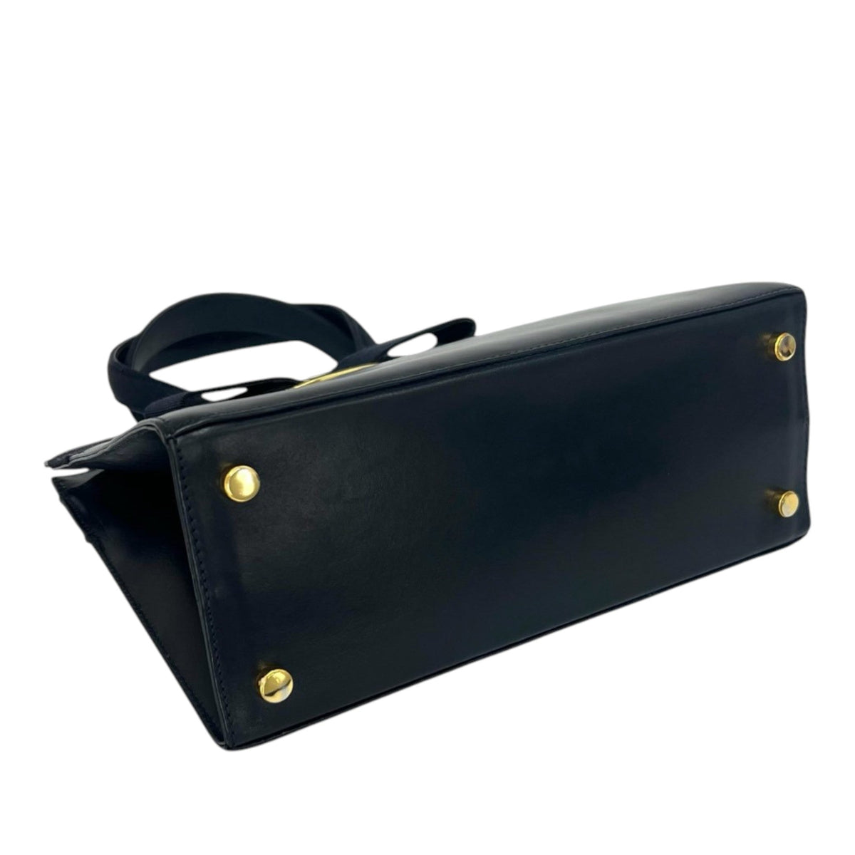 Ferragamo Leather Vara Bow Satchel