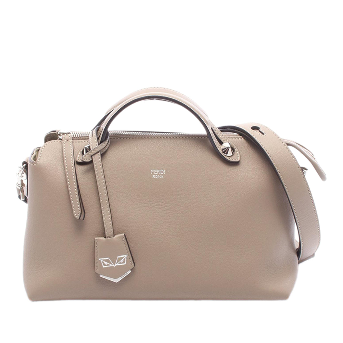 Fendi Medium Leather By The Way Satchel — Brown