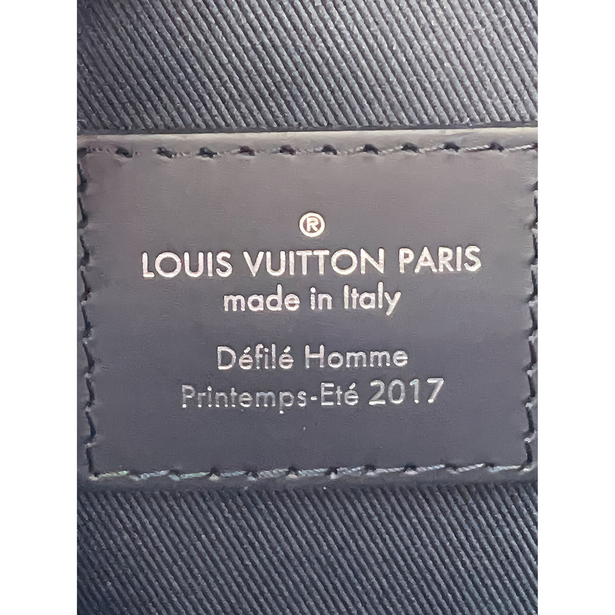 Louis Vuitton Chapman Brothers Monogram Savane Messenger PM — Blue