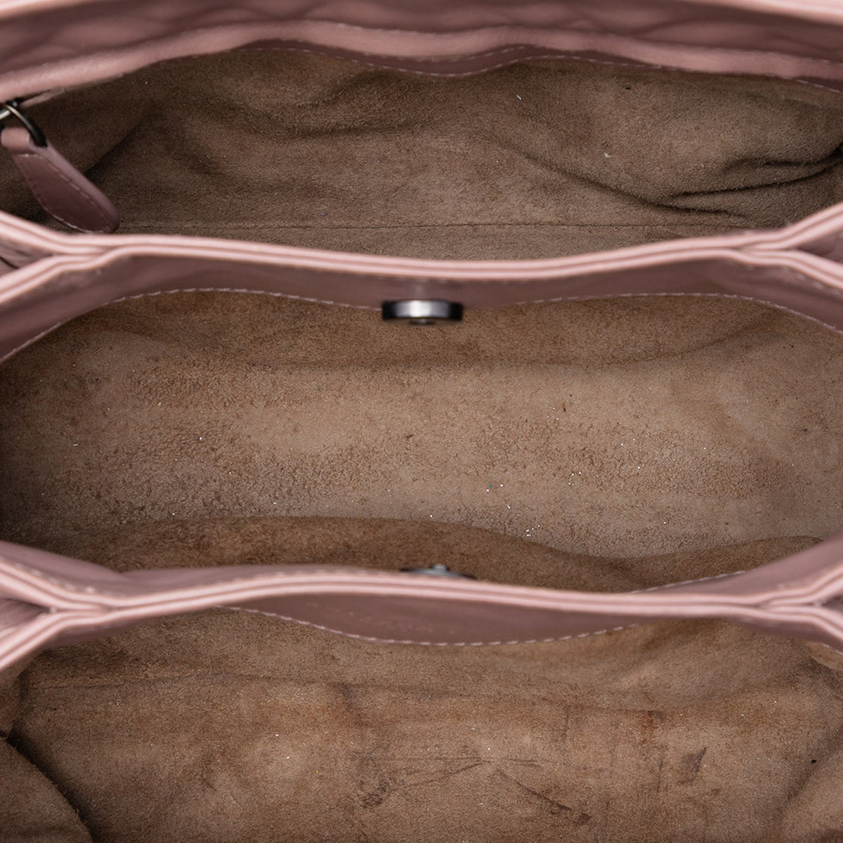 Bottega Veneta Mini Nappa Intrecciato Roma Satchel