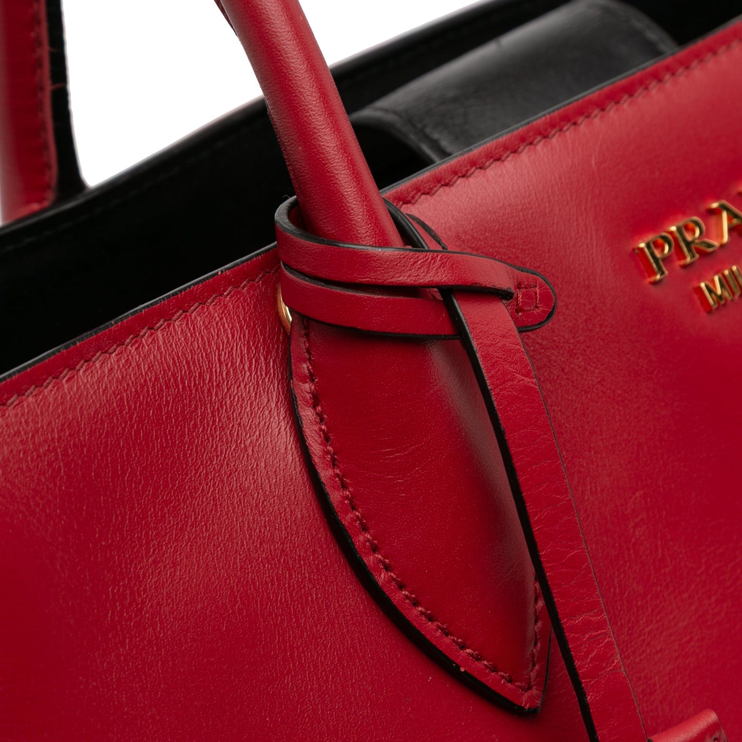 Prada City Calf Bibliotheque Satchel