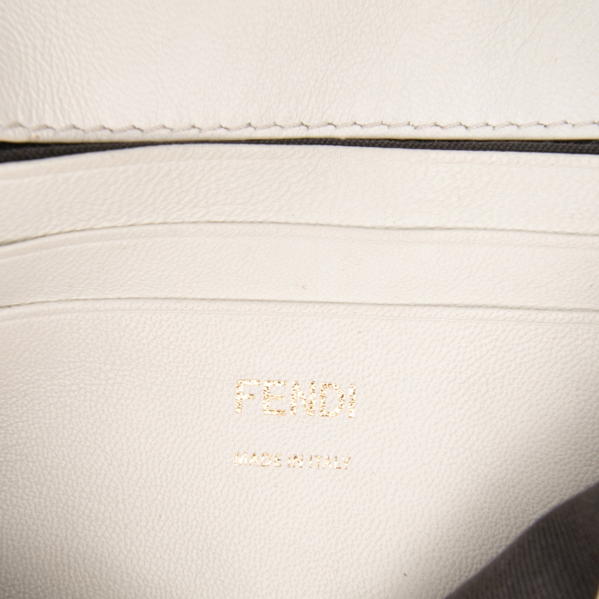 Mini Zucca Embossed Leather Baguette Satchel