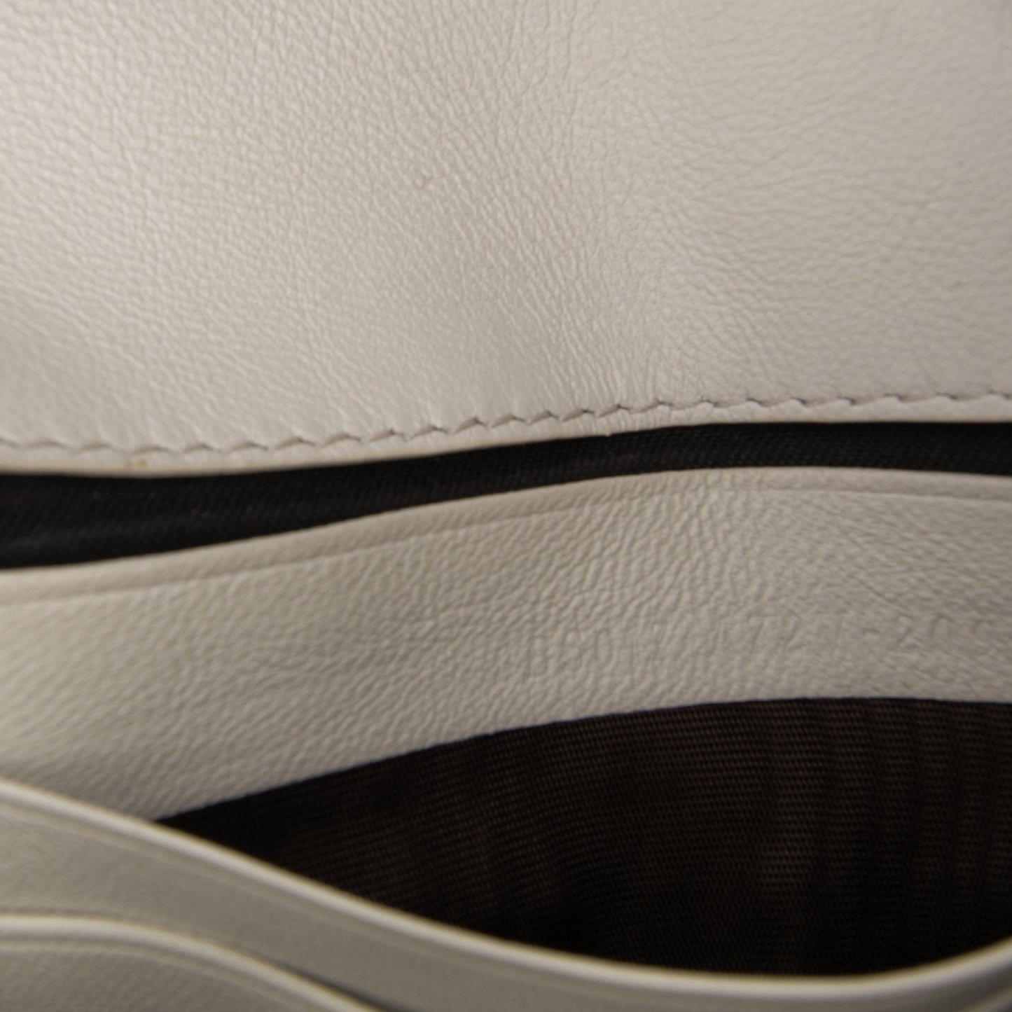 Mini Zucca Embossed Leather Baguette Satchel