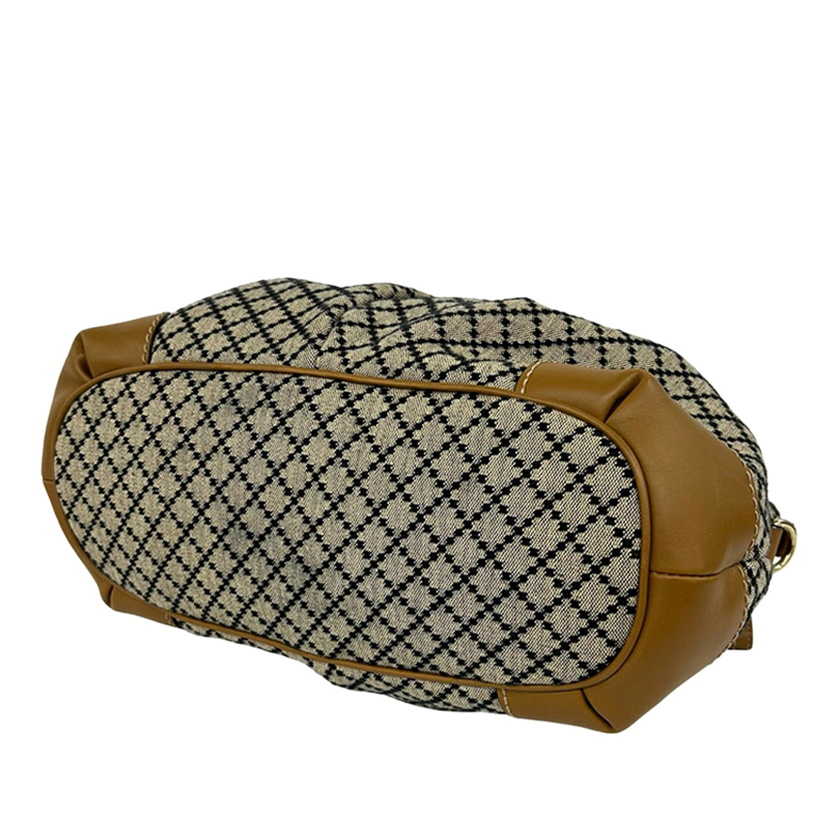 Gucci Diamante Canvas Sukey Satchel