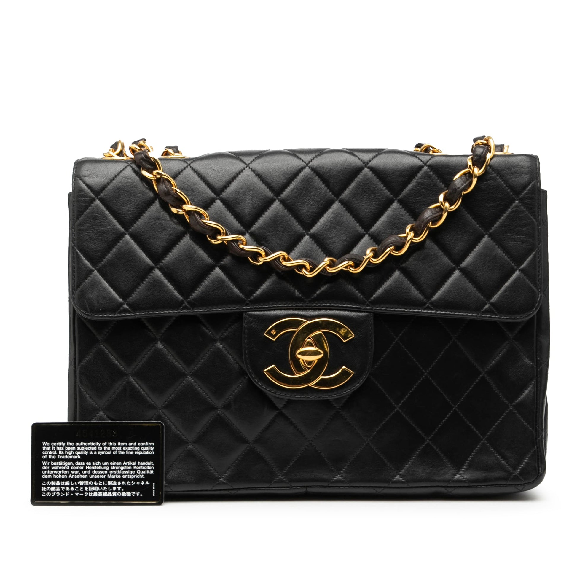 Chanel Jumbo XL Classic Lambskin Single Flap