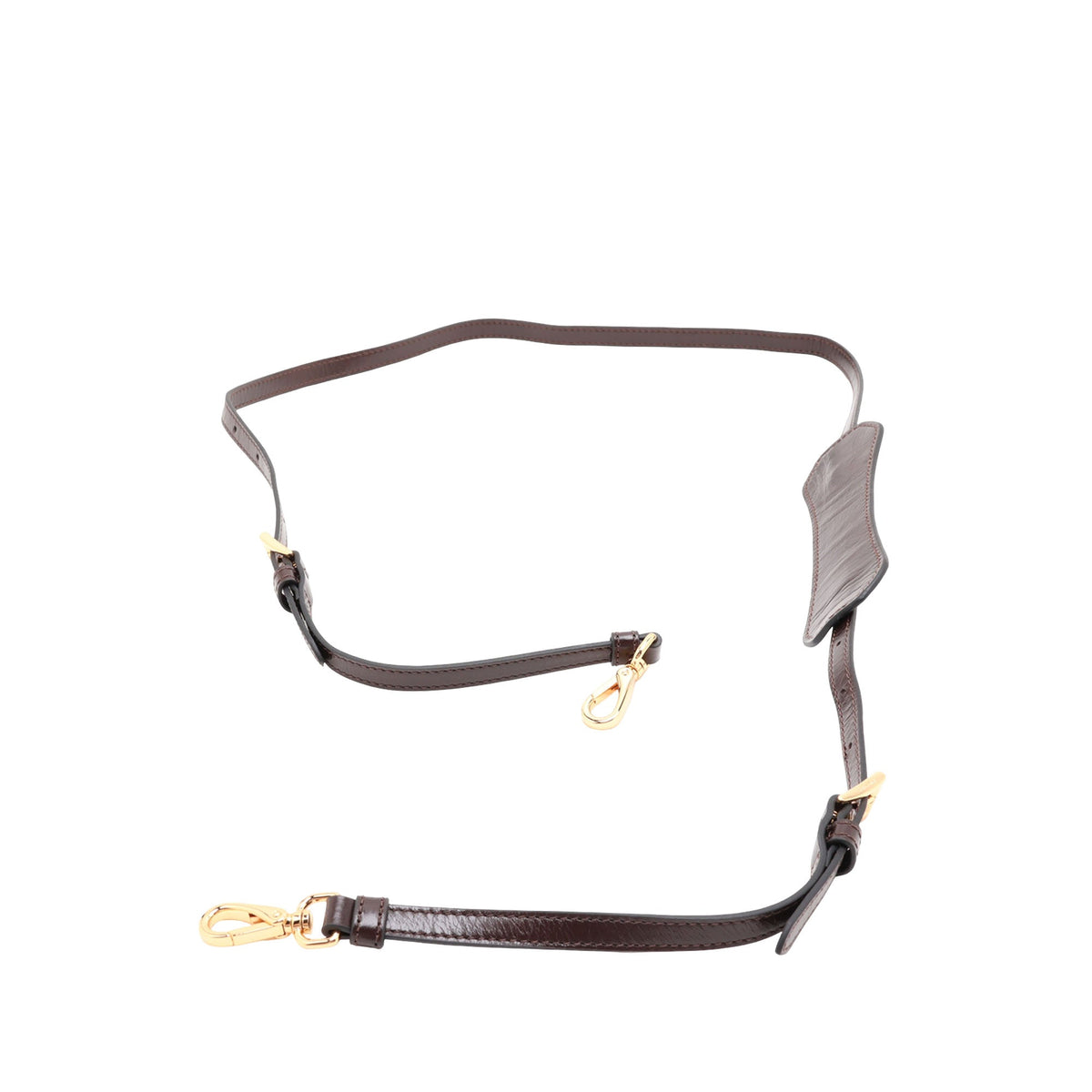 Prada Mini Glossy Calfskin Bonnie Handbag