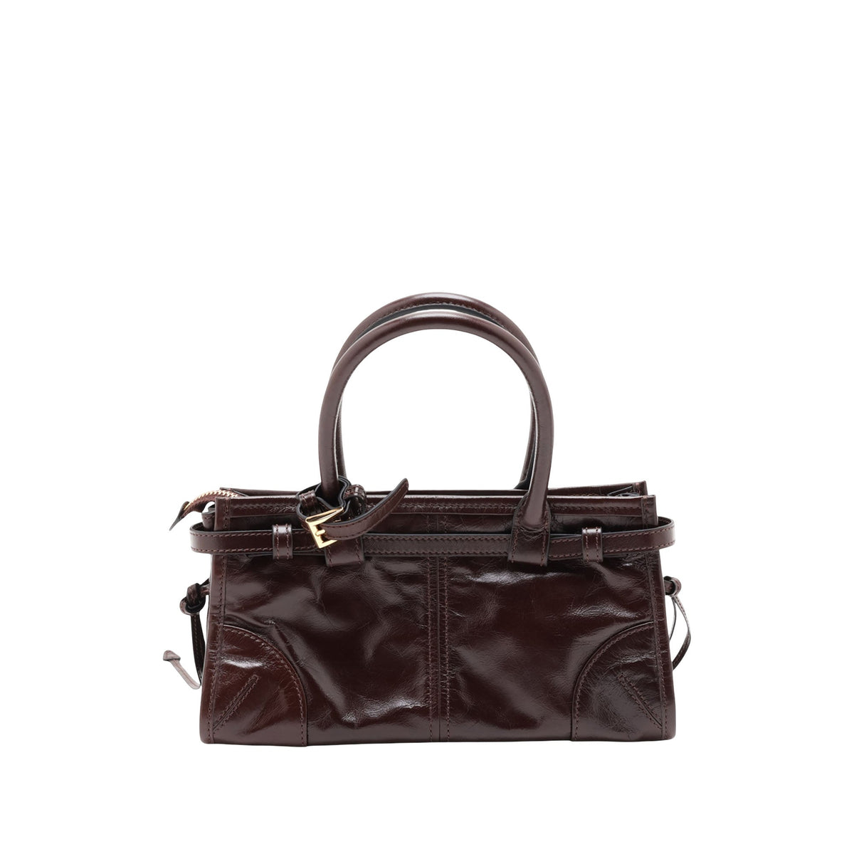 Prada Mini Glossy Calfskin Bonnie Handbag
