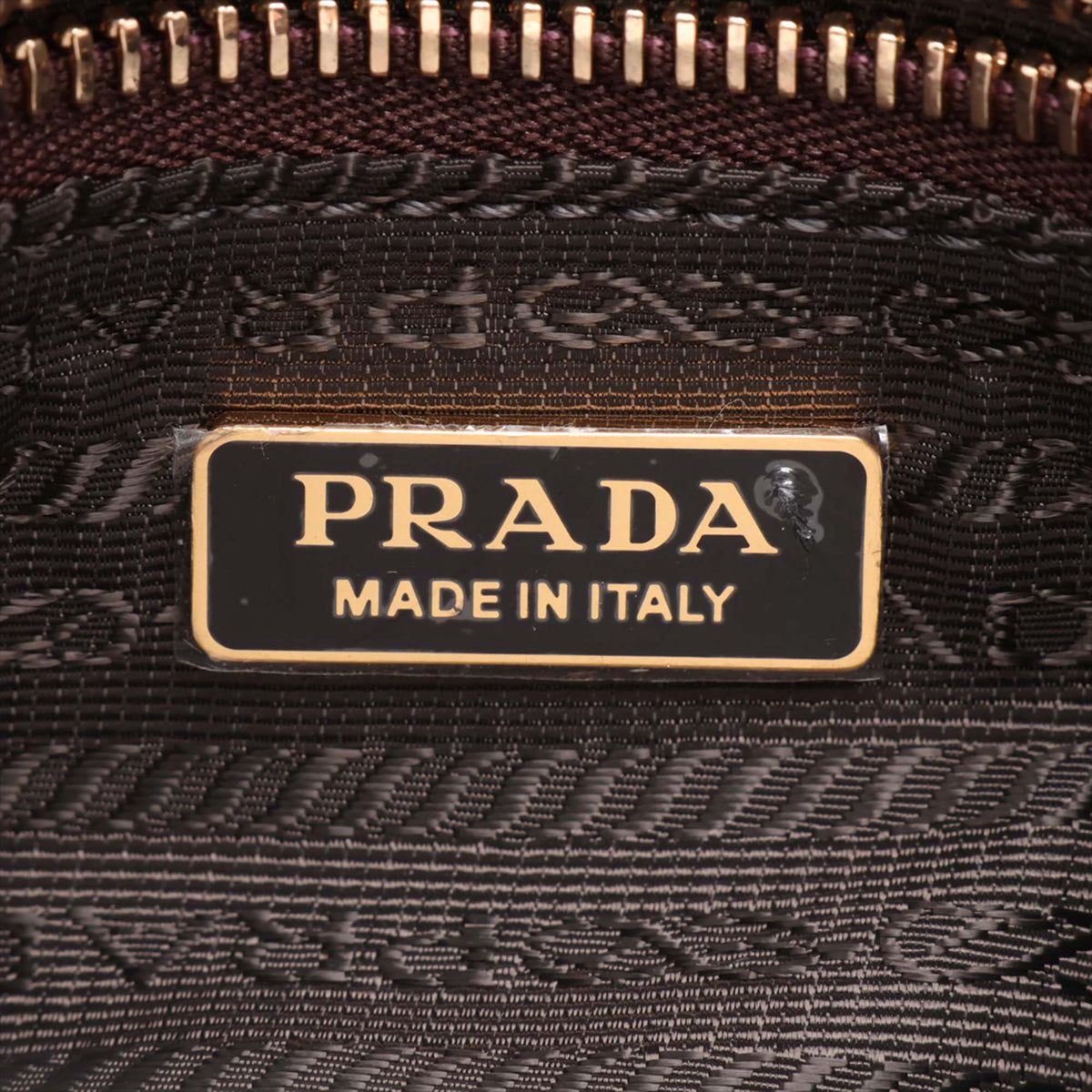 Prada Mini Glossy Calfskin Bonnie Handbag