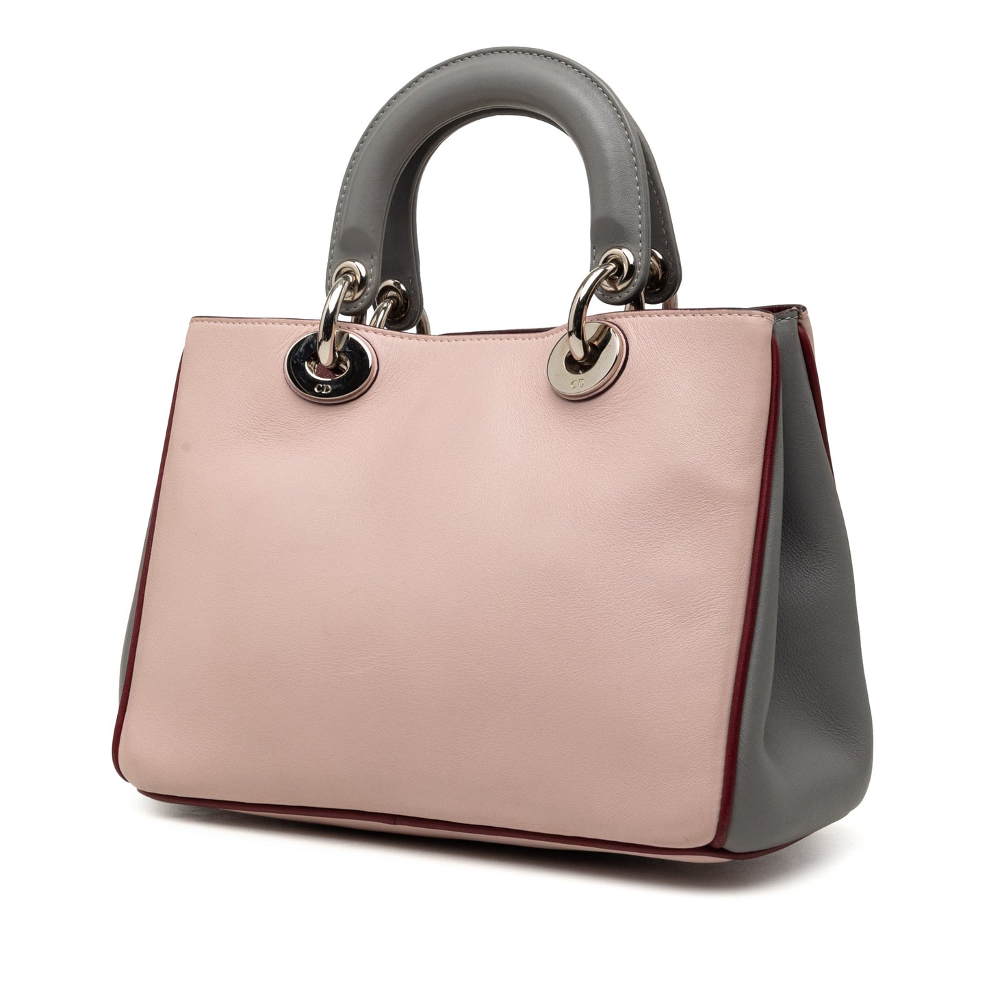 Dior Mini Tricolor Leather Diorissimo Satchel