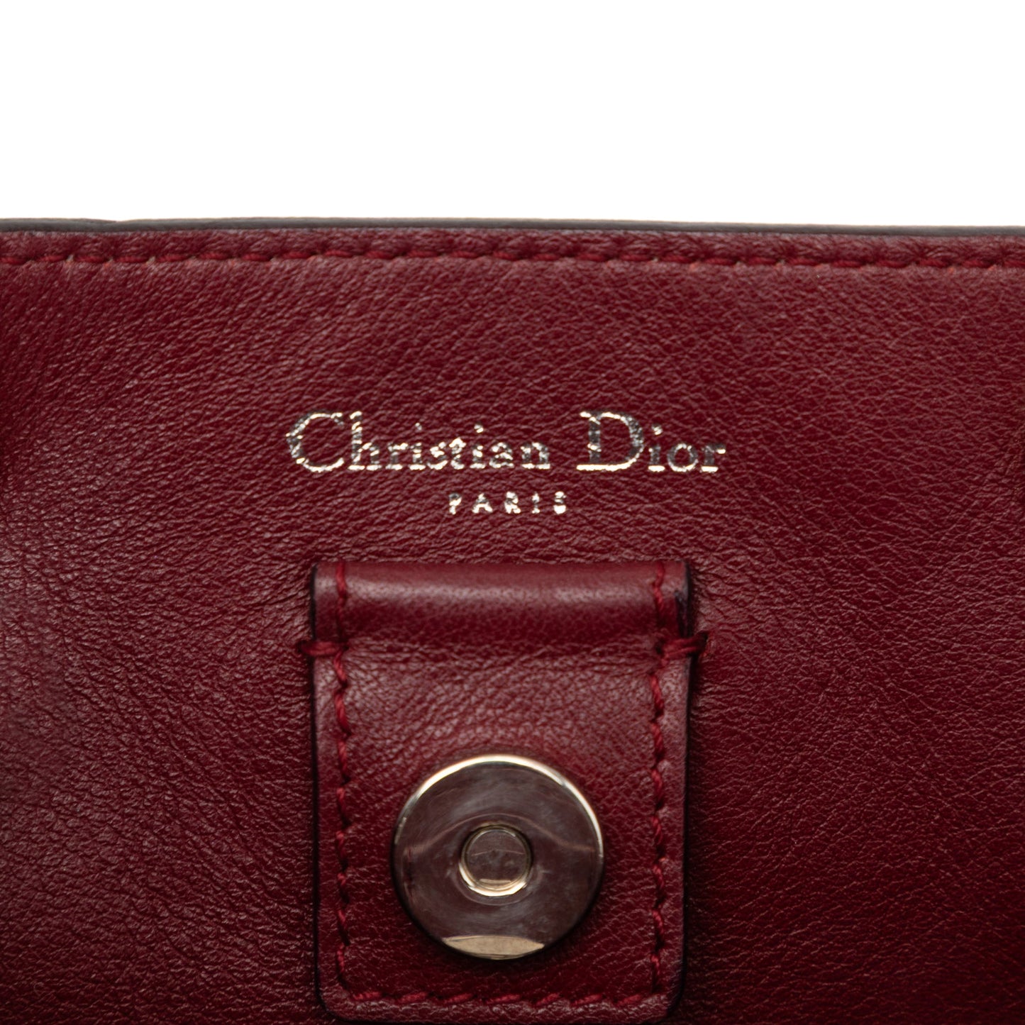 Dior Mini Tricolor Leather Diorissimo Satchel