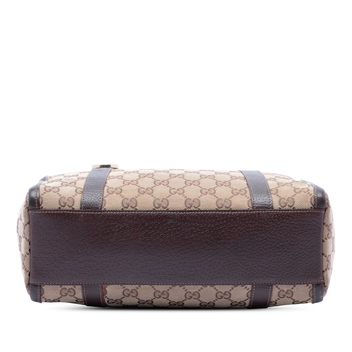Gucci GG Canvas Abbey D Ring Boston Bag