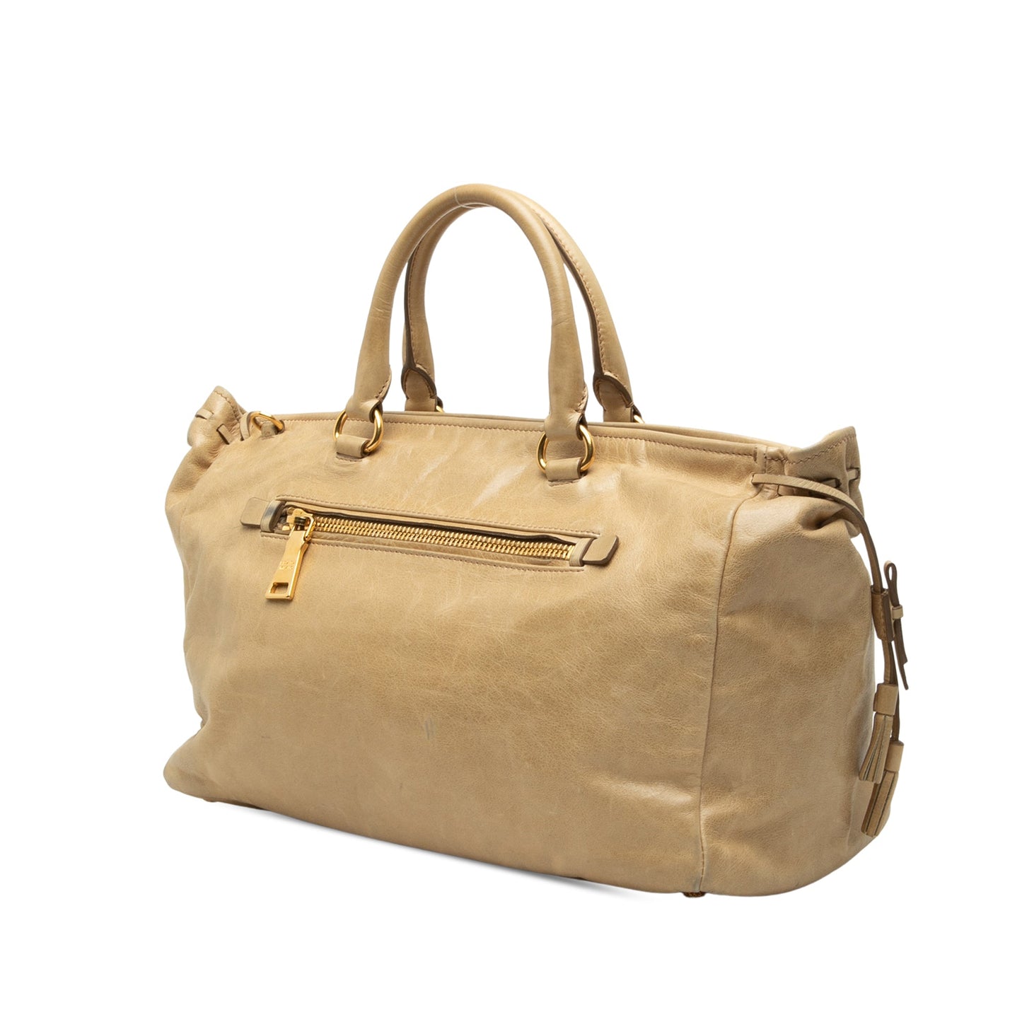 Prada Vitello Shine Satchel