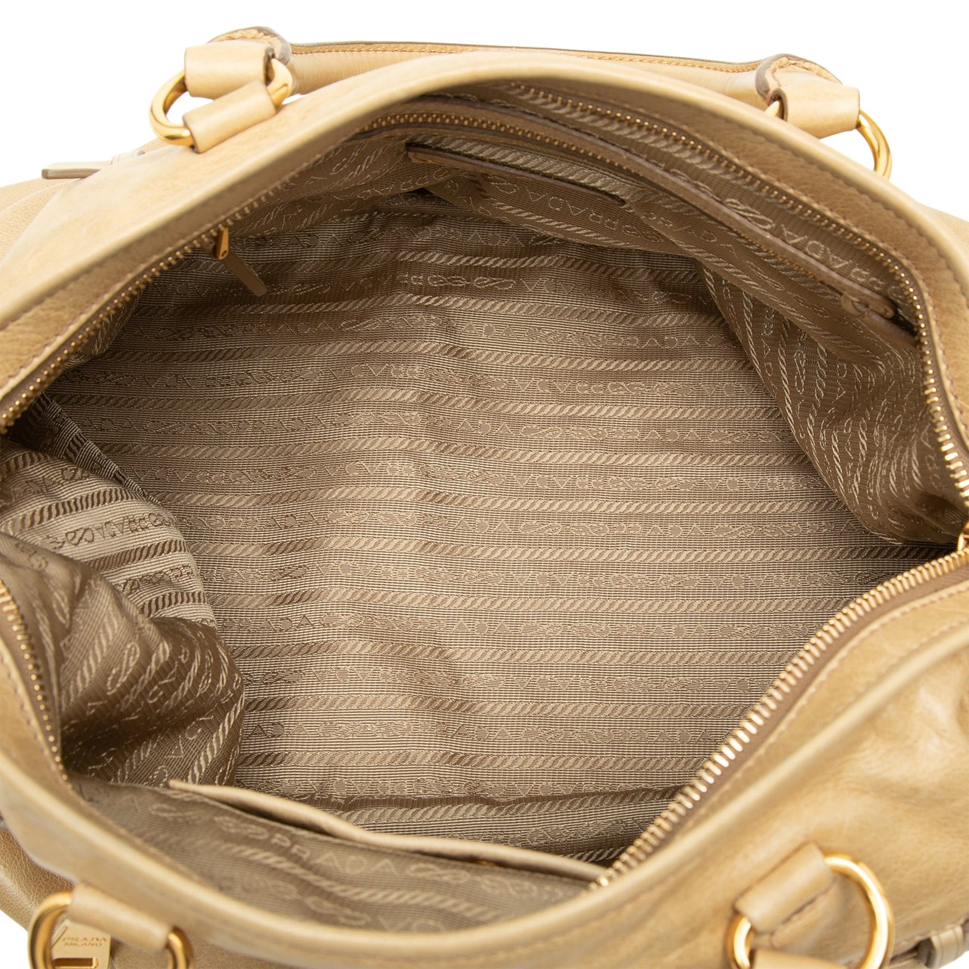 Prada Vitello Shine Satchel