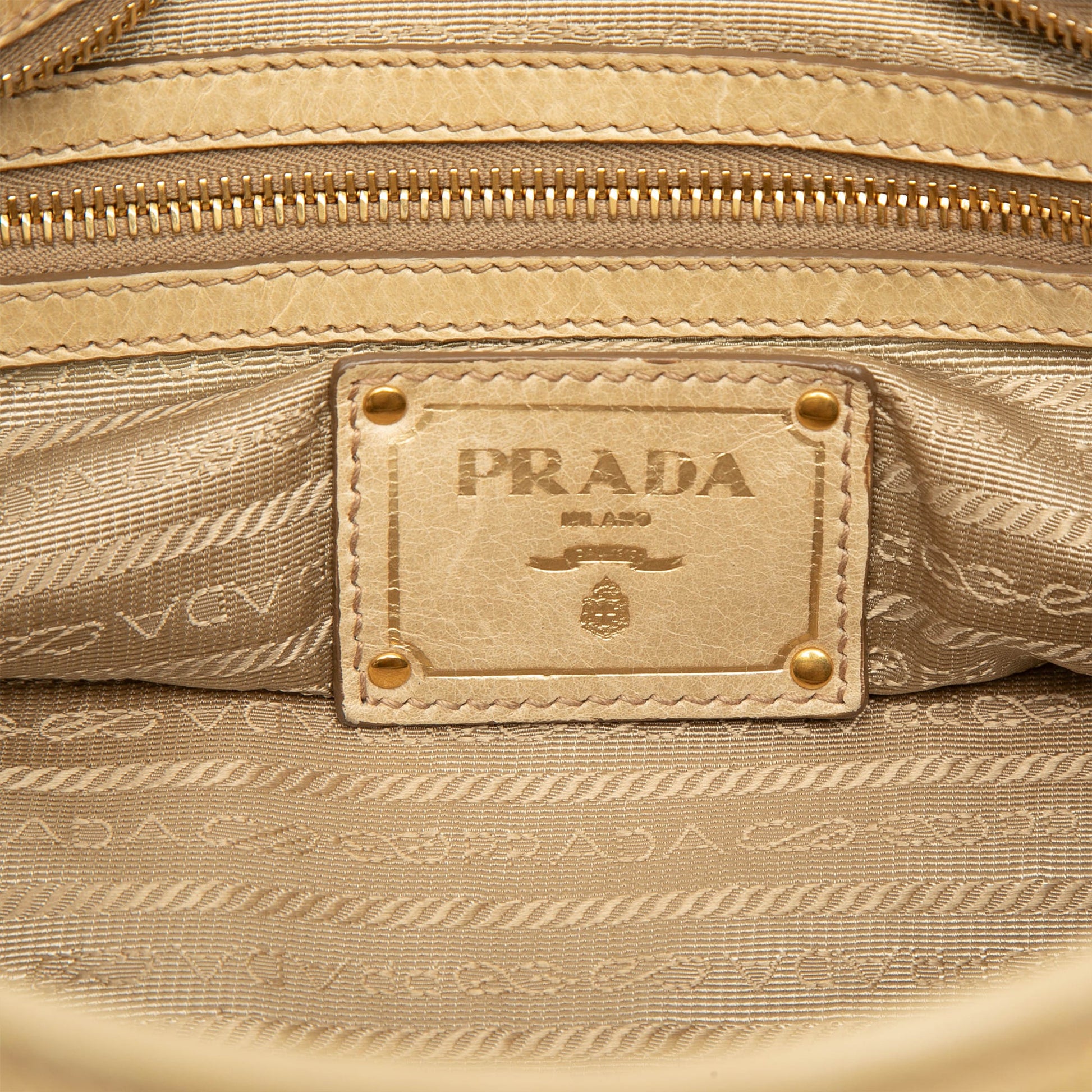 Prada Vitello Shine Satchel