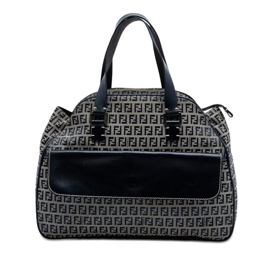Fendi Zucchino Canvas Handbag