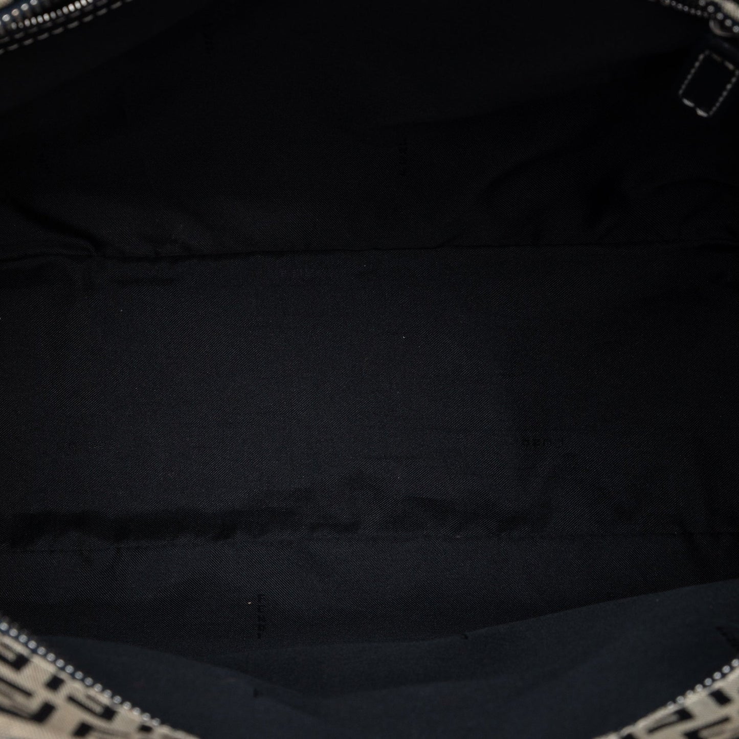 Fendi Zucchino Canvas Handbag