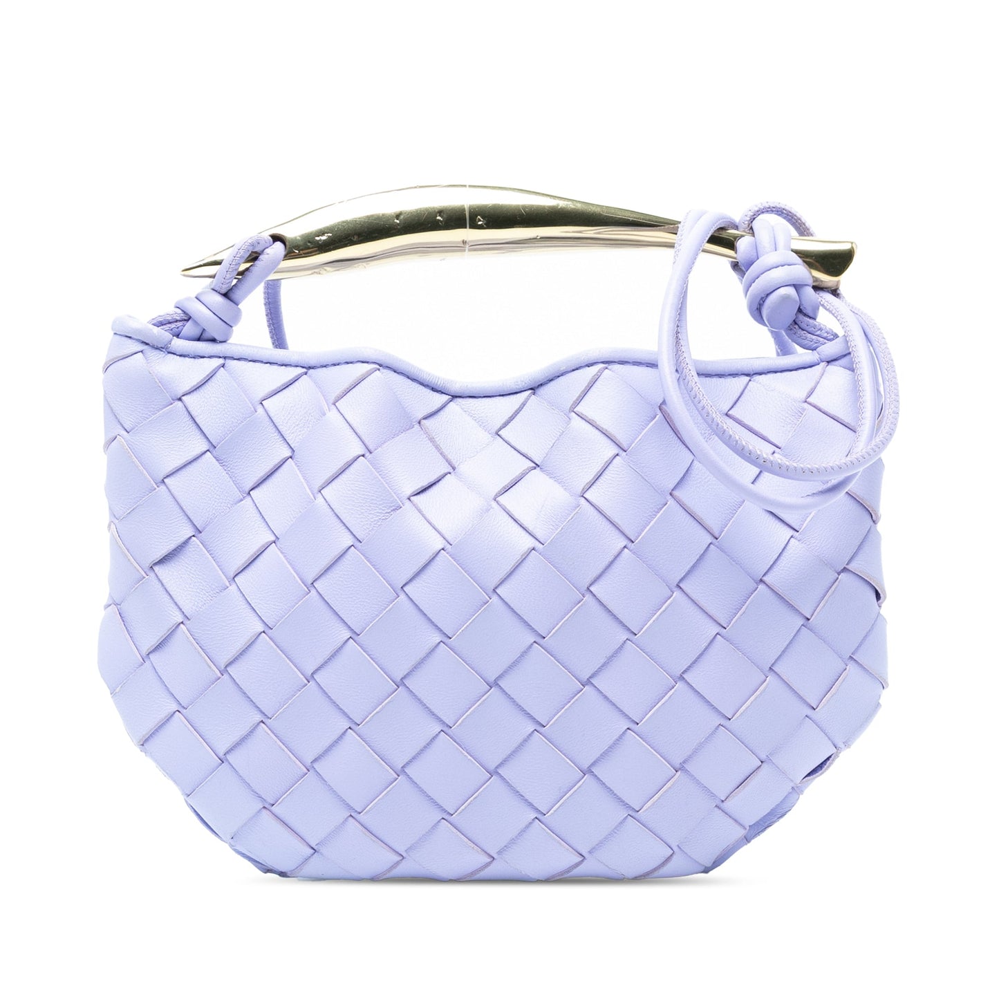 Bottega Veneta Baby Lambskin Intrecciato Sardine Bag