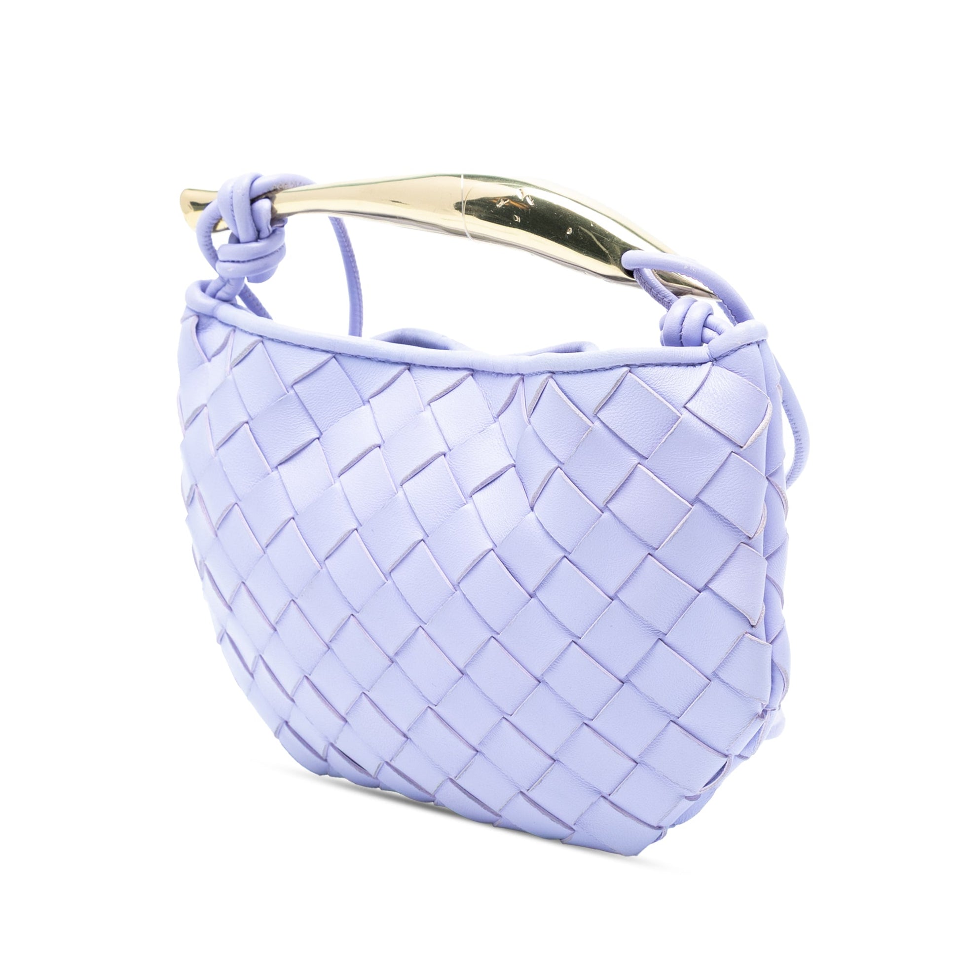 Bottega Veneta Baby Lambskin Intrecciato Sardine Bag