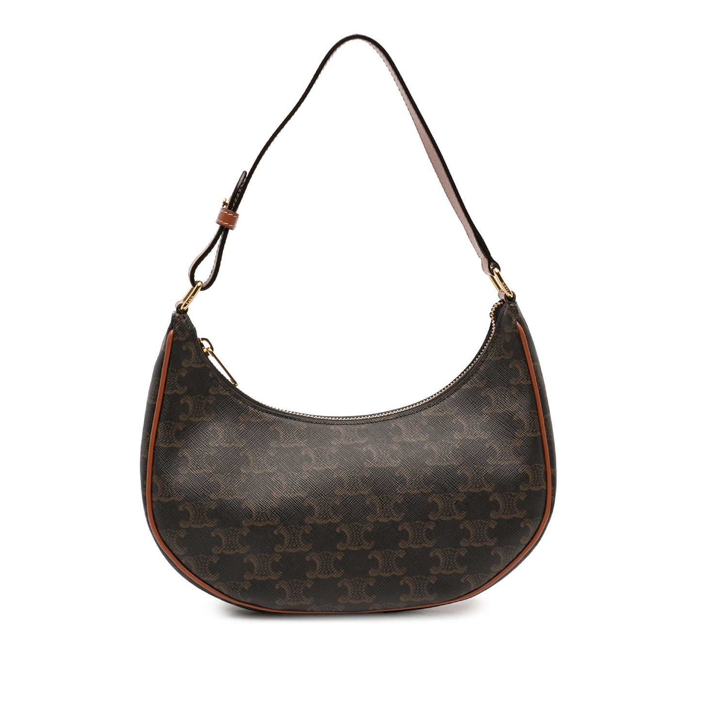 Celine Triomphe Coated Canvas Ava Shoulder Bag