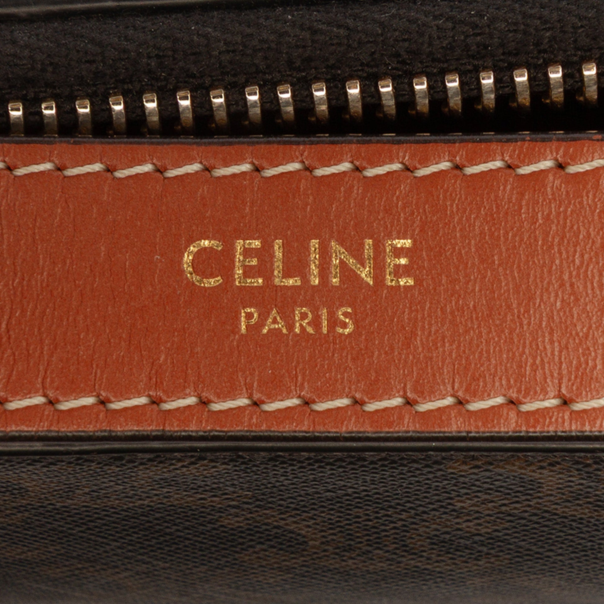 Celine Triomphe Coated Canvas Ava Shoulder Bag