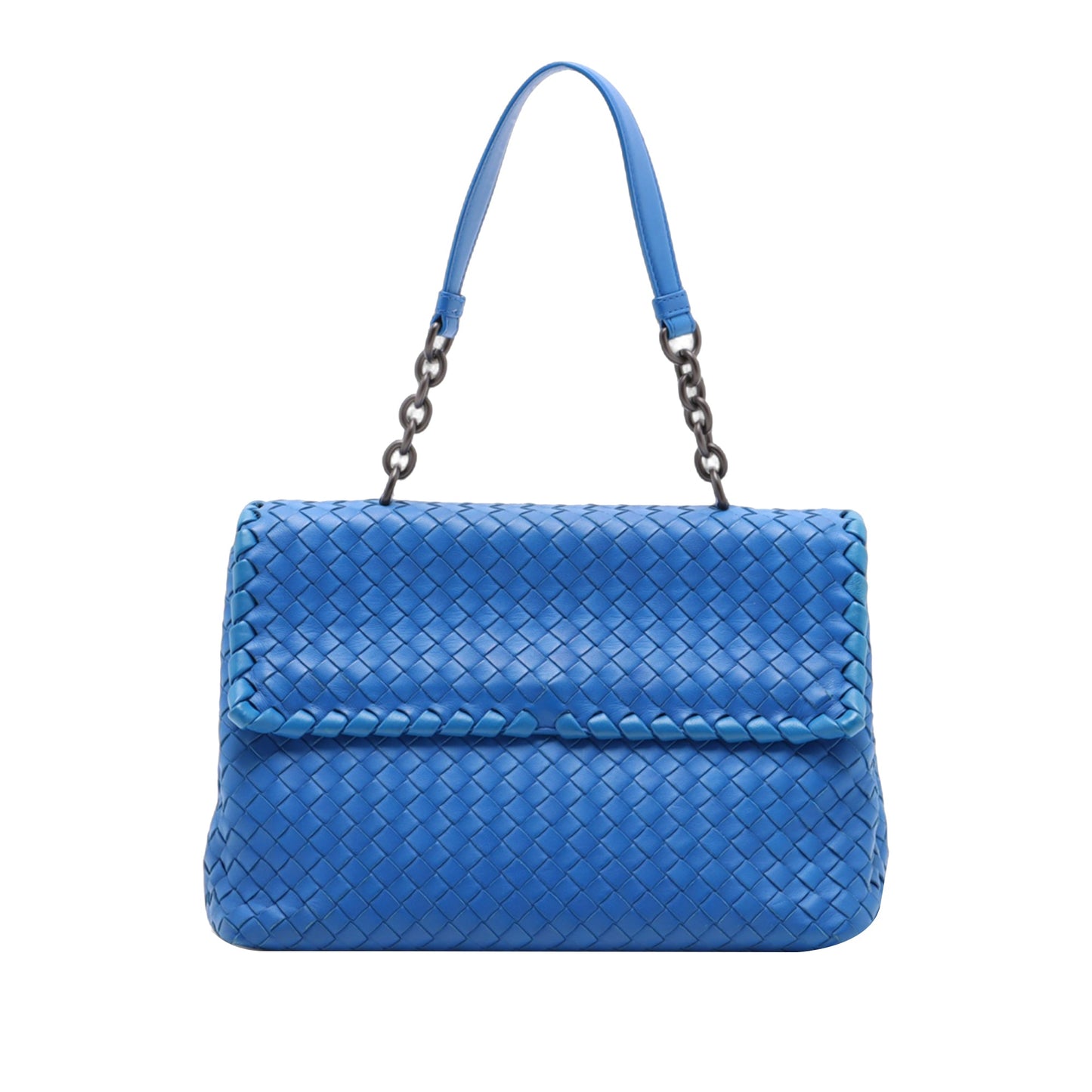 Bottega Veneta Large Intrecciato Nappa Olympia Shoulder Bag