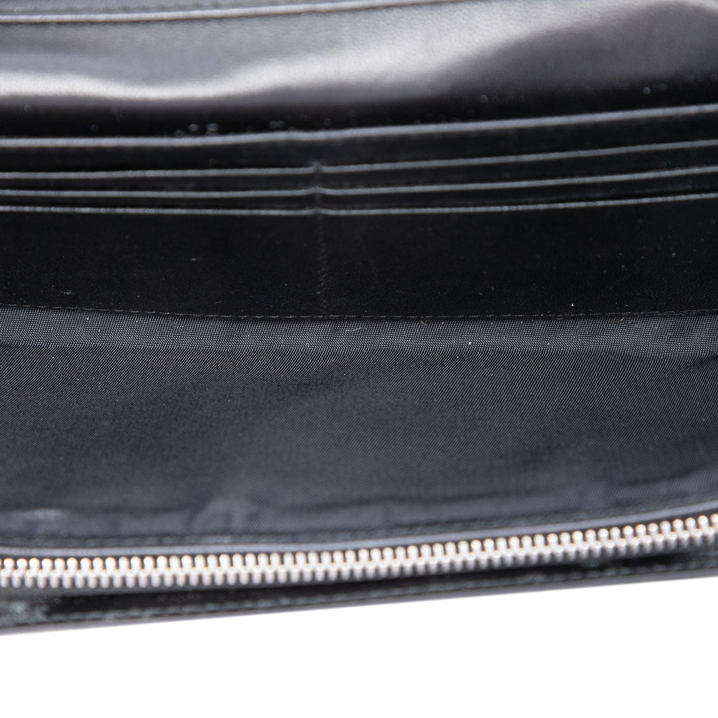 Dior Patent Cannage Lady Dior Wallet On Chain