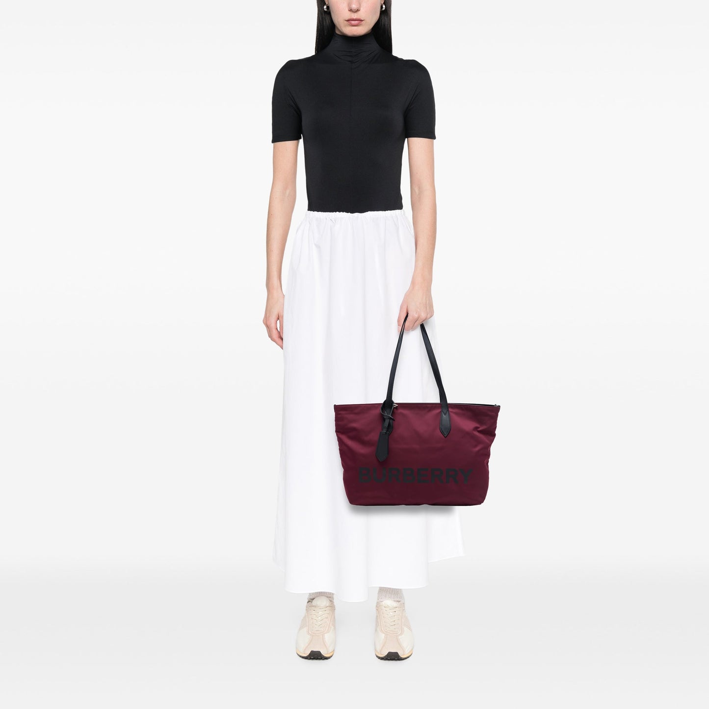 Burberry Eco Nylon Logo Tote