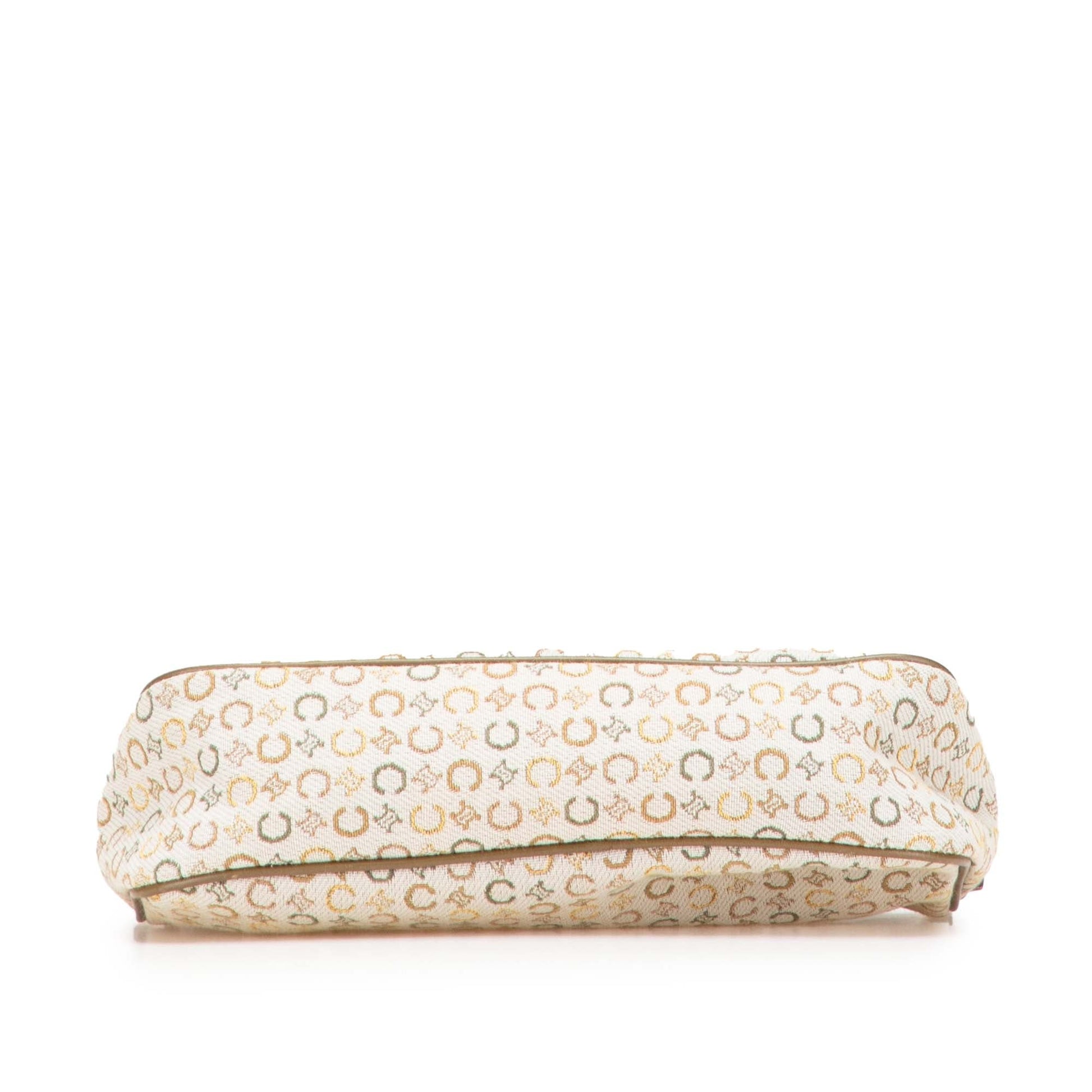 Celine C Macadam Canvas Shoulder Bag