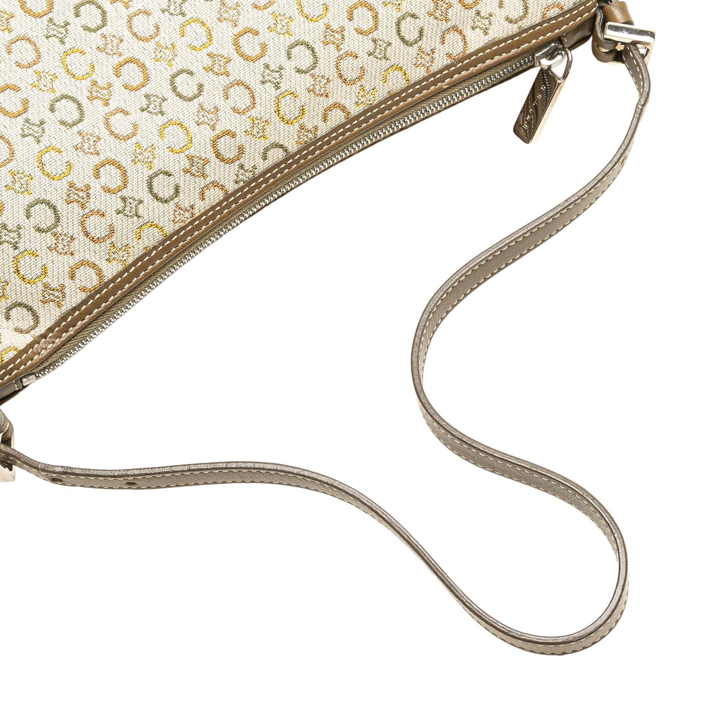 Celine C Macadam Canvas Shoulder Bag