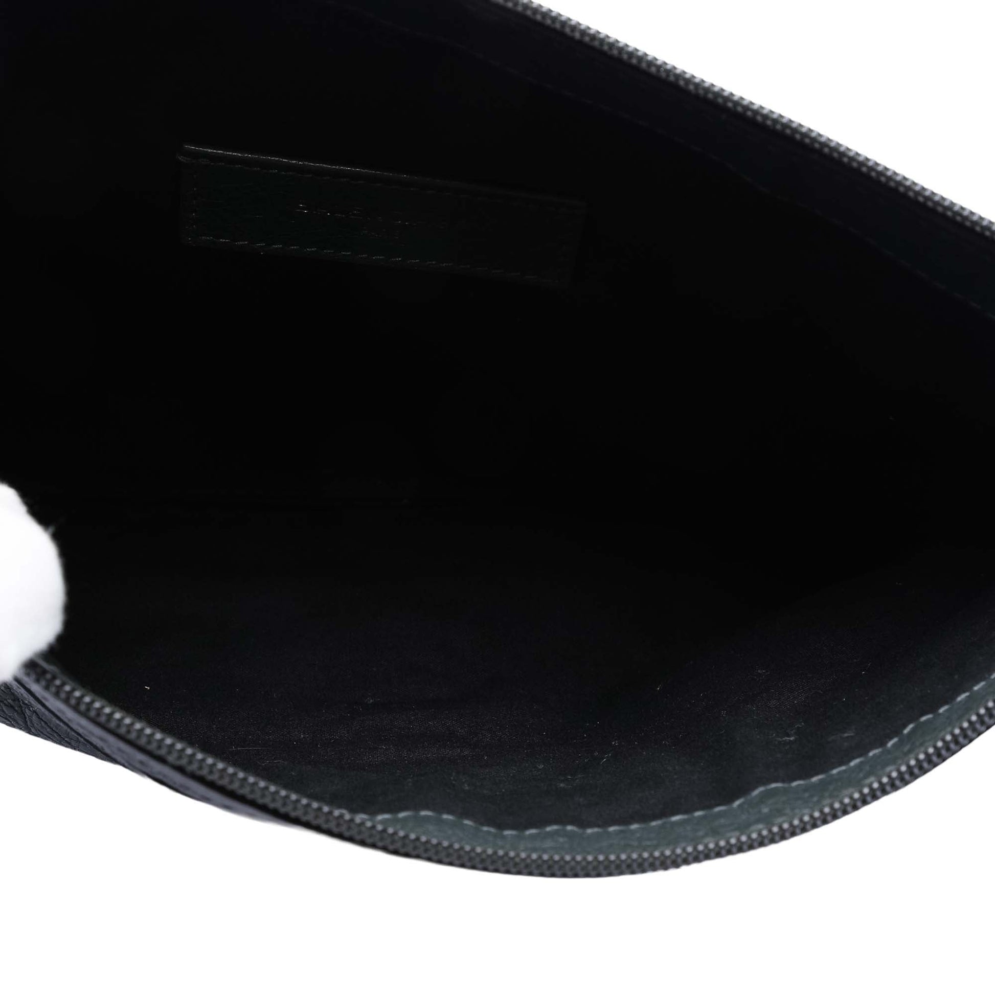 Balenciaga Lambskin Motocross Classic Clip M Clutch