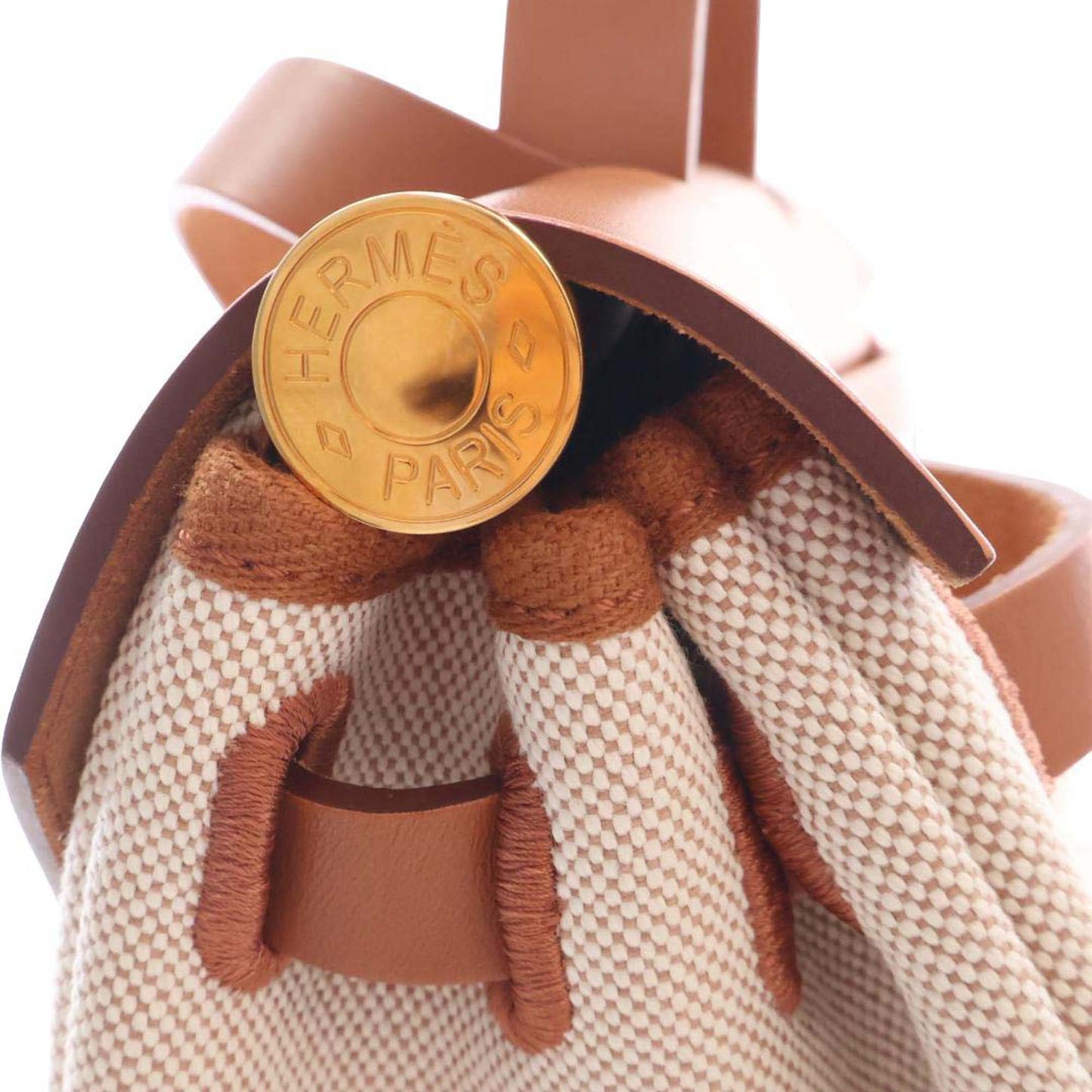 Hermès Toile H and Vache Hunter Brides de Gala Herbag Zip 31