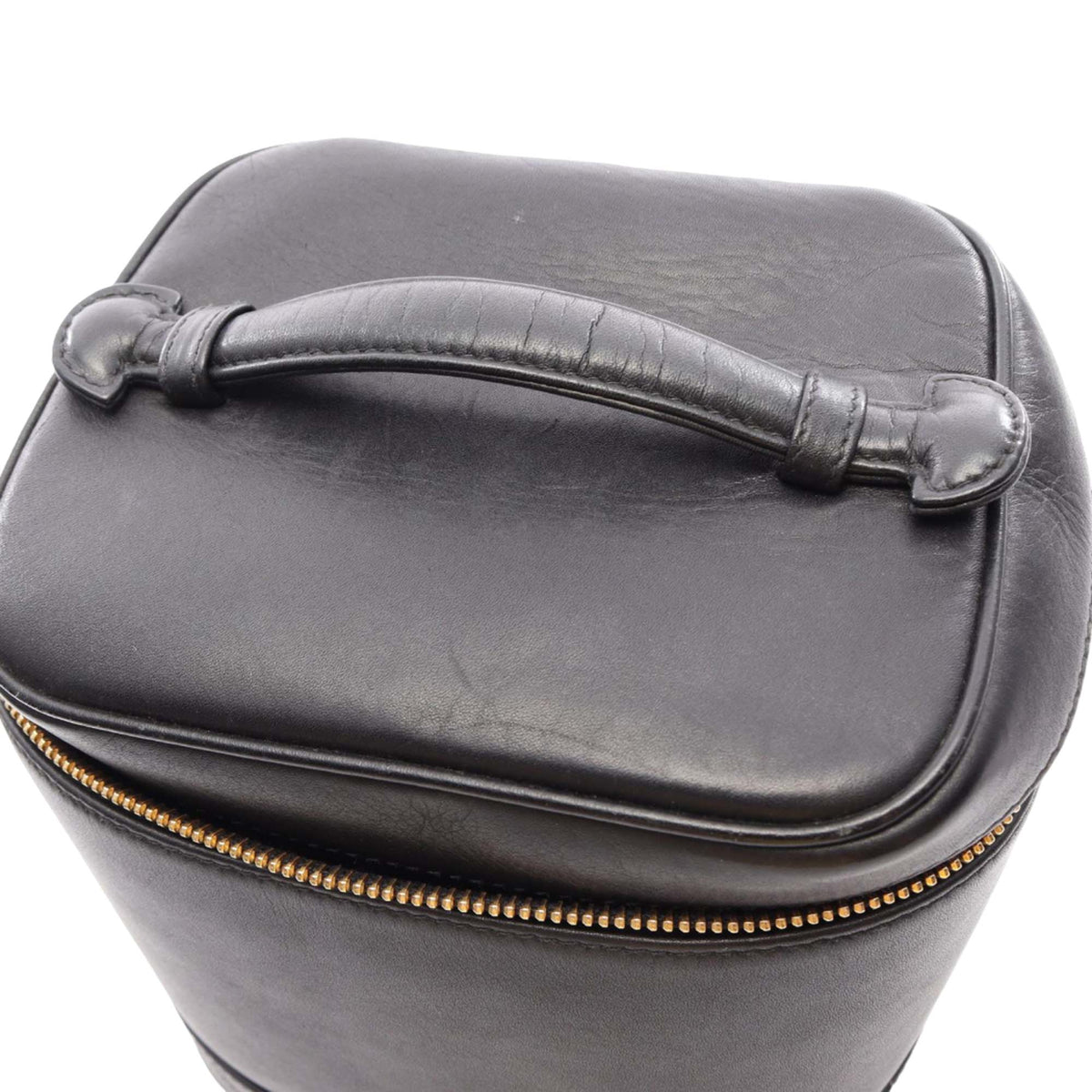 Chanel CC Lambskin Vanity Case — Black
