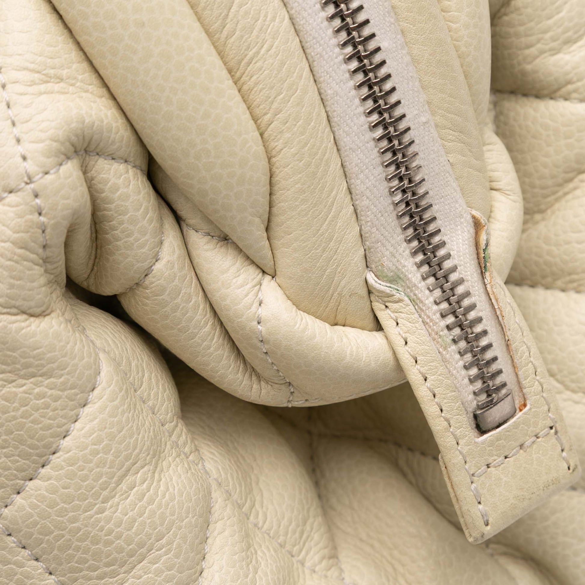 Chanel Quilted Caviar Coco Cocoon Bowler Bag