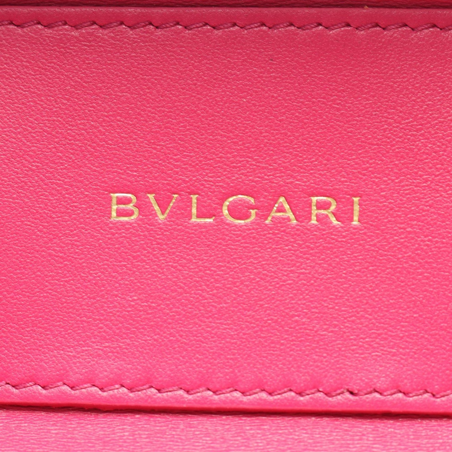 Bvlgari Leather Serpenti Forever Vanity Bag