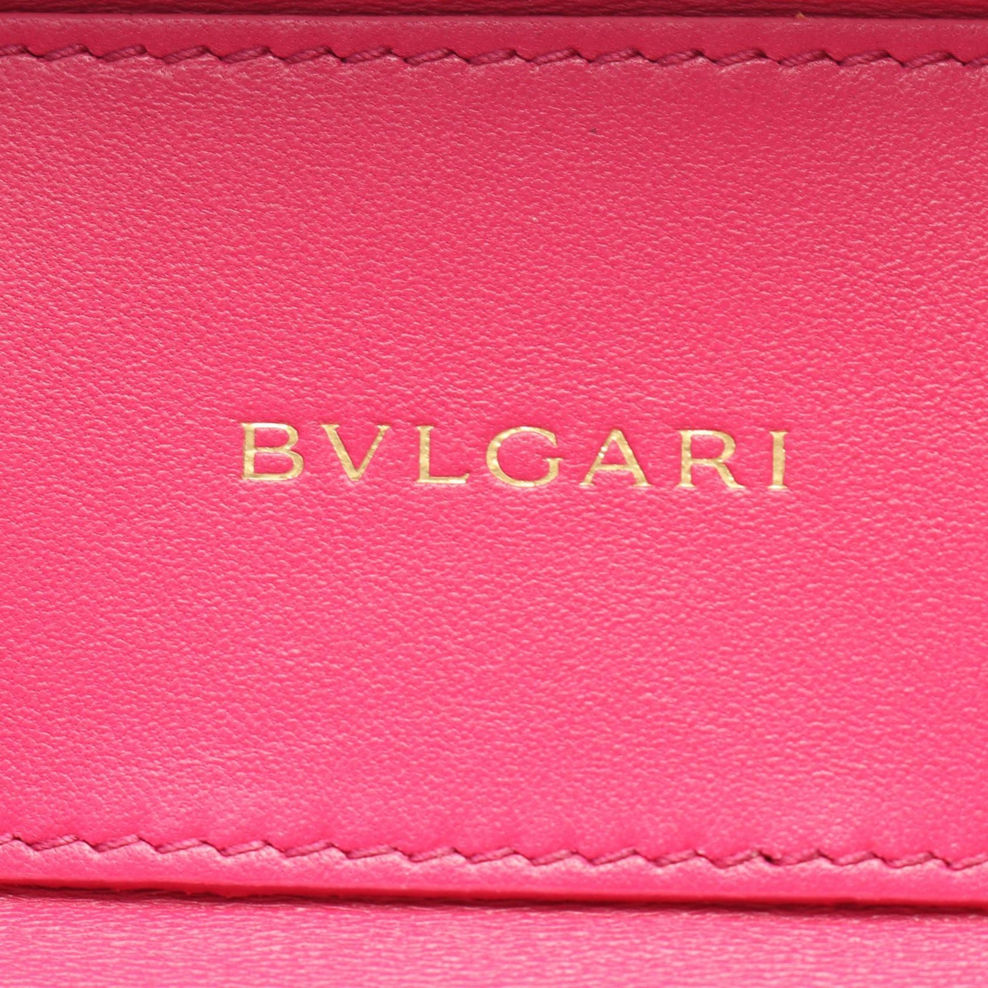 Bvlgari Leather Serpenti Forever Vanity Bag
