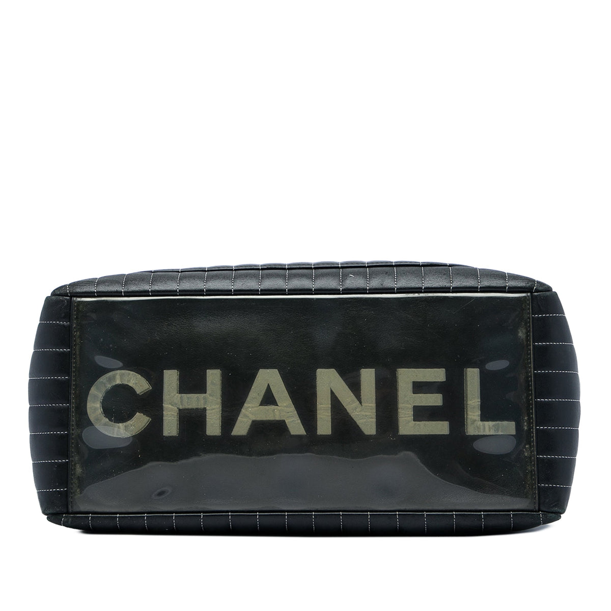Chanel Large Lambskin Vertical Quilted Mademoiselle Tote