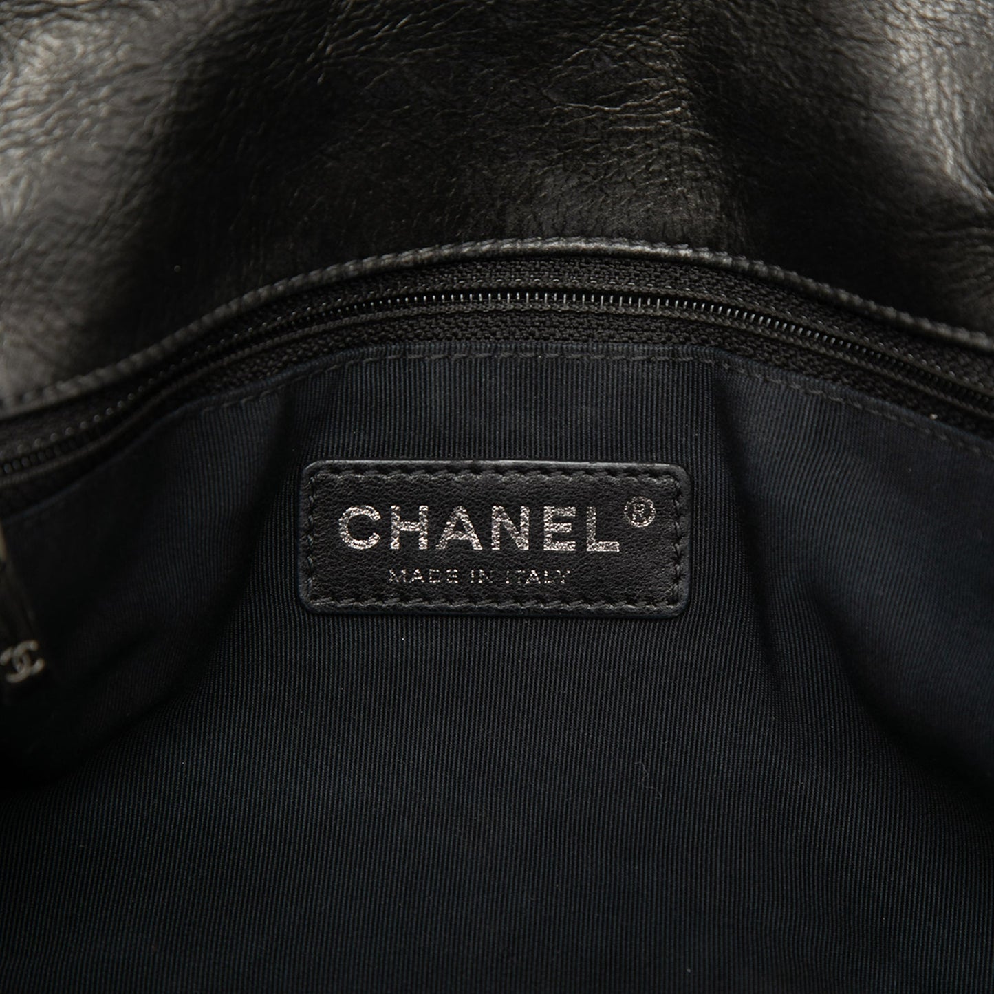 Chanel Medium Quilted Metallic Aged Calfskin Chain Me Flap