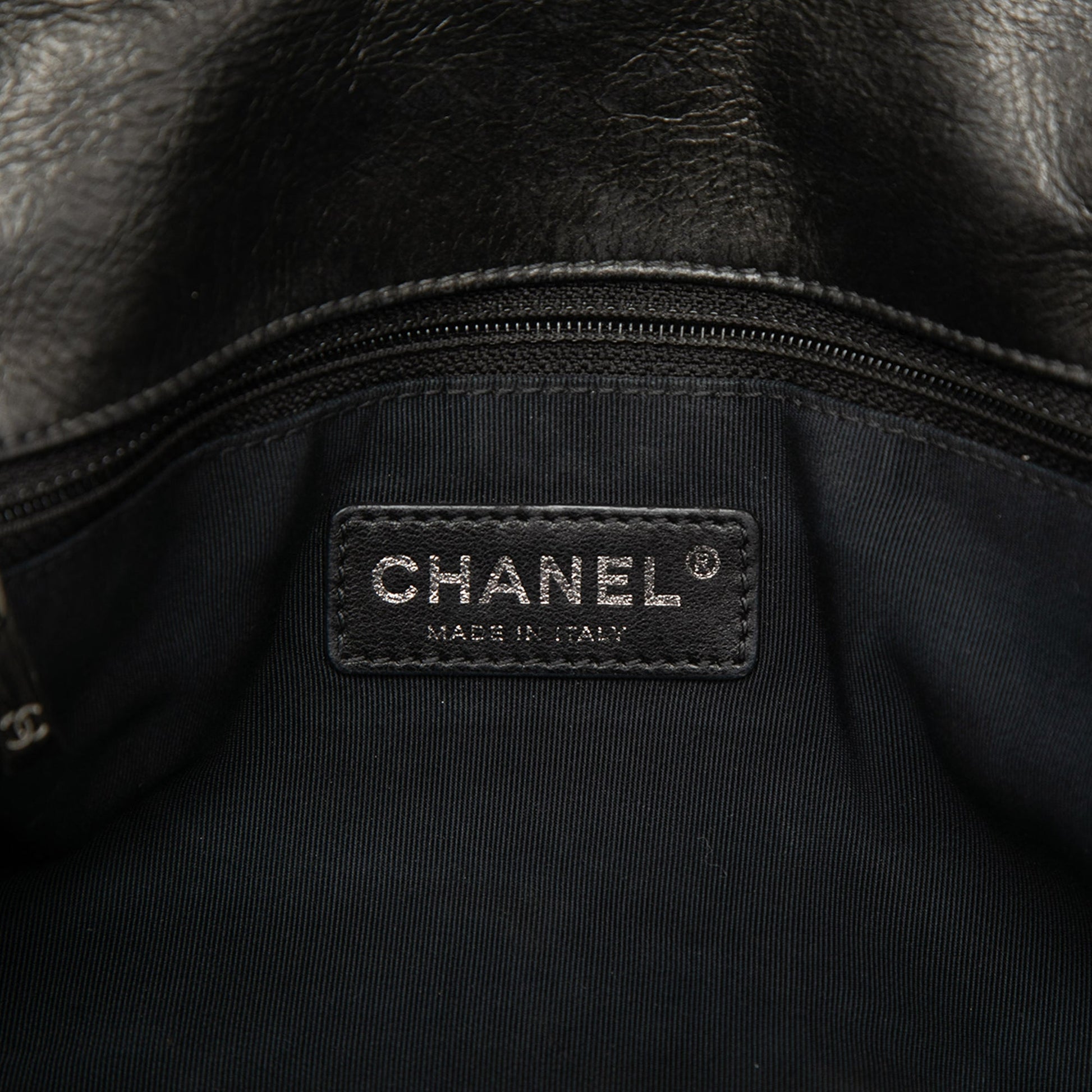 Chanel Medium Quilted Metallic Aged Calfskin Chain Me Flap