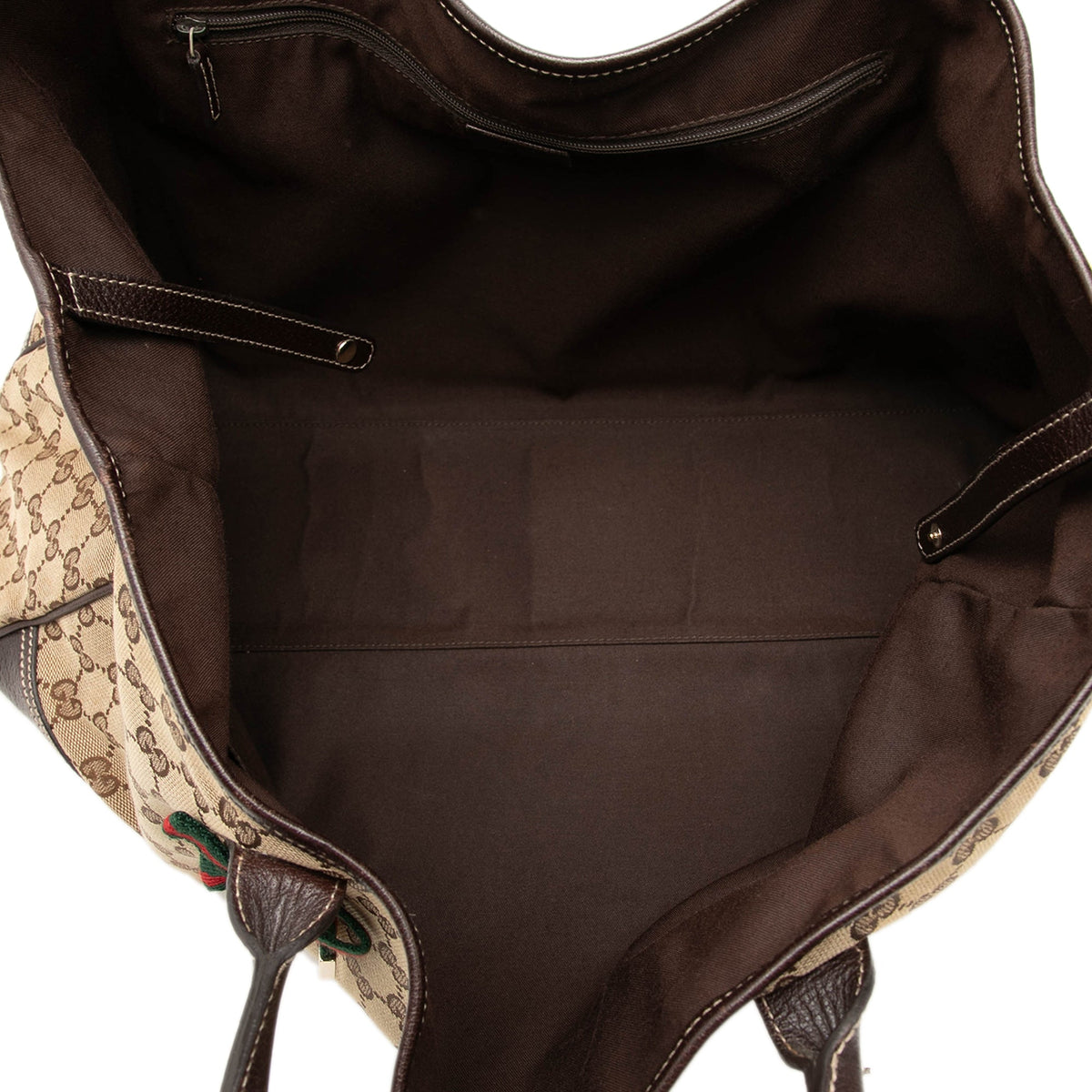 Gucci GG Canvas Princy Tote — Beige