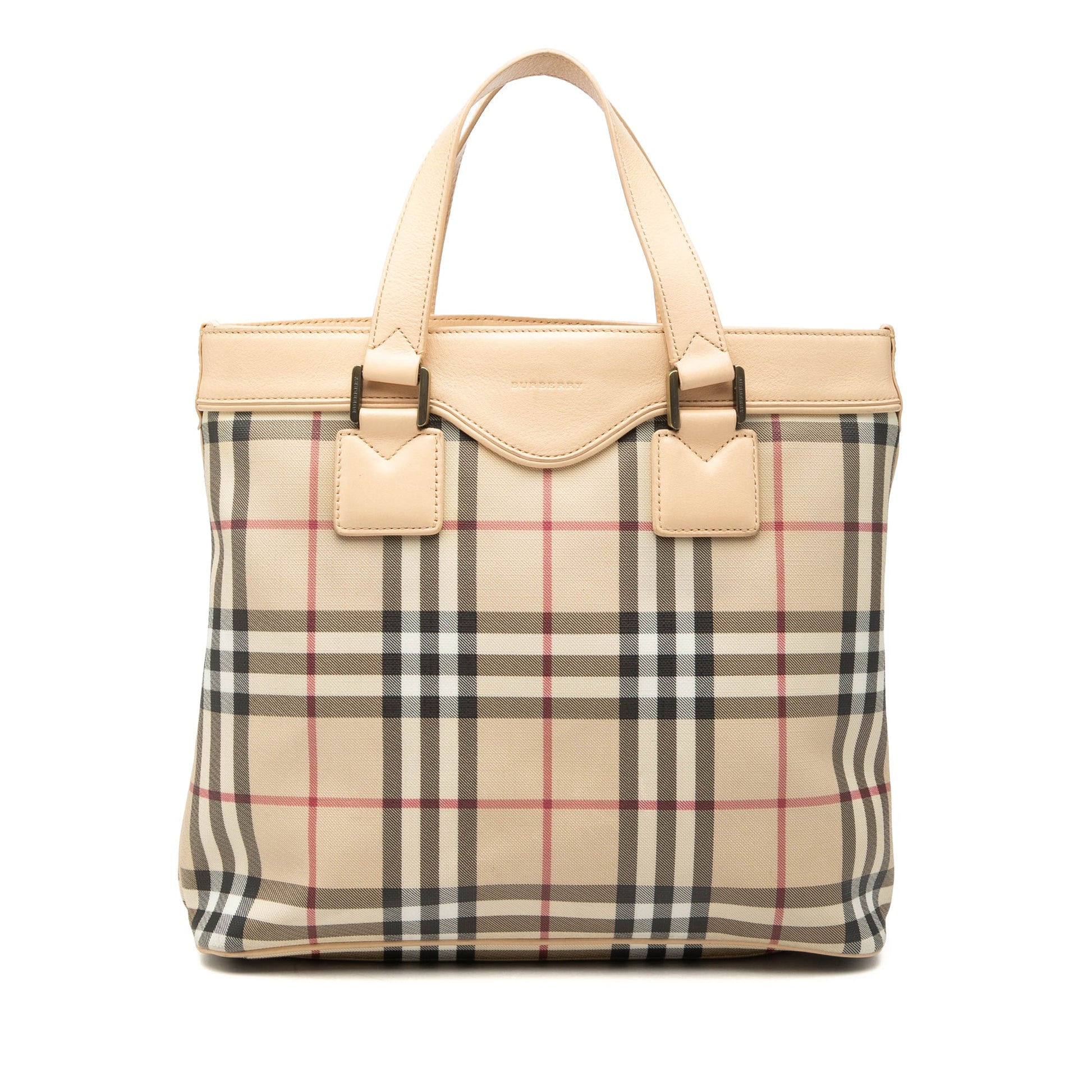 Burberry House Check Canvas Handbag