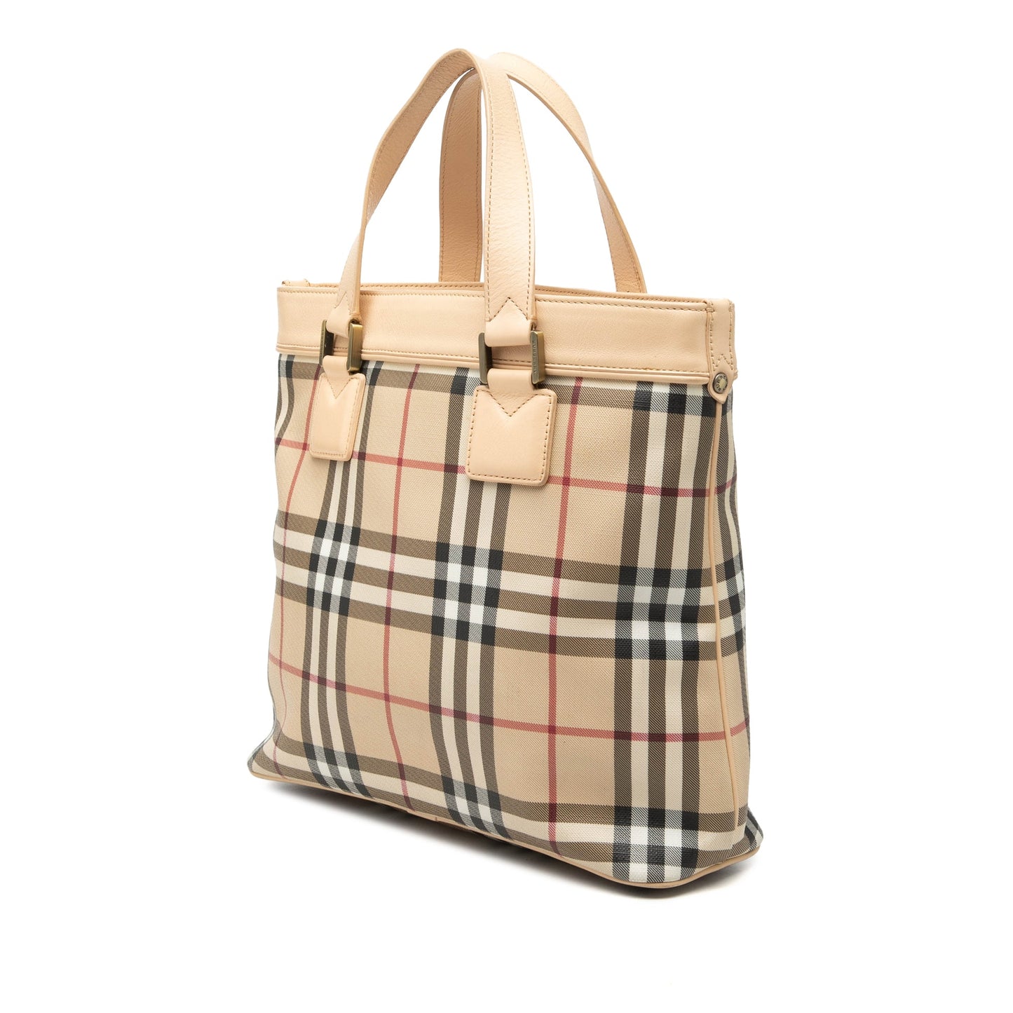 Burberry House Check Canvas Handbag