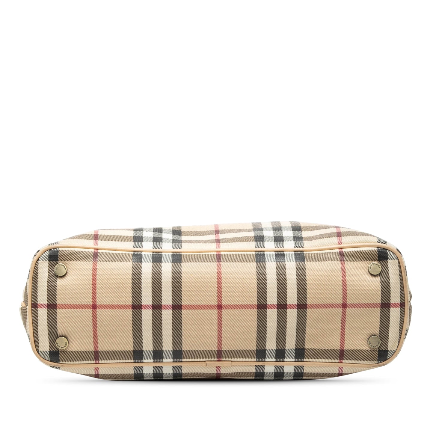 Burberry House Check Canvas Handbag