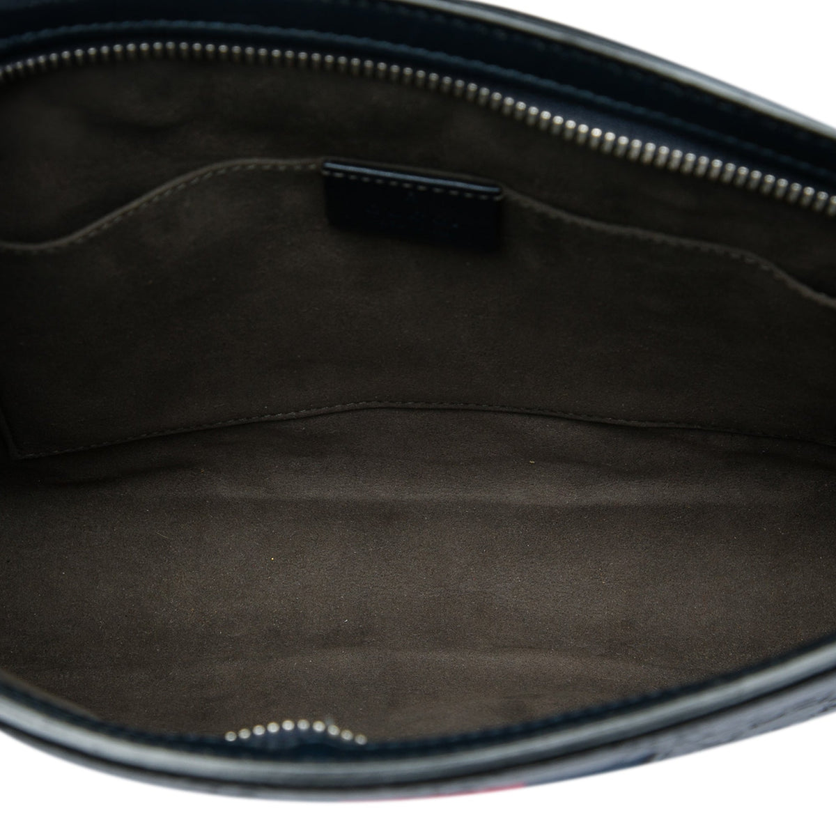 Gucci Guccissima Web Clutch — Blue