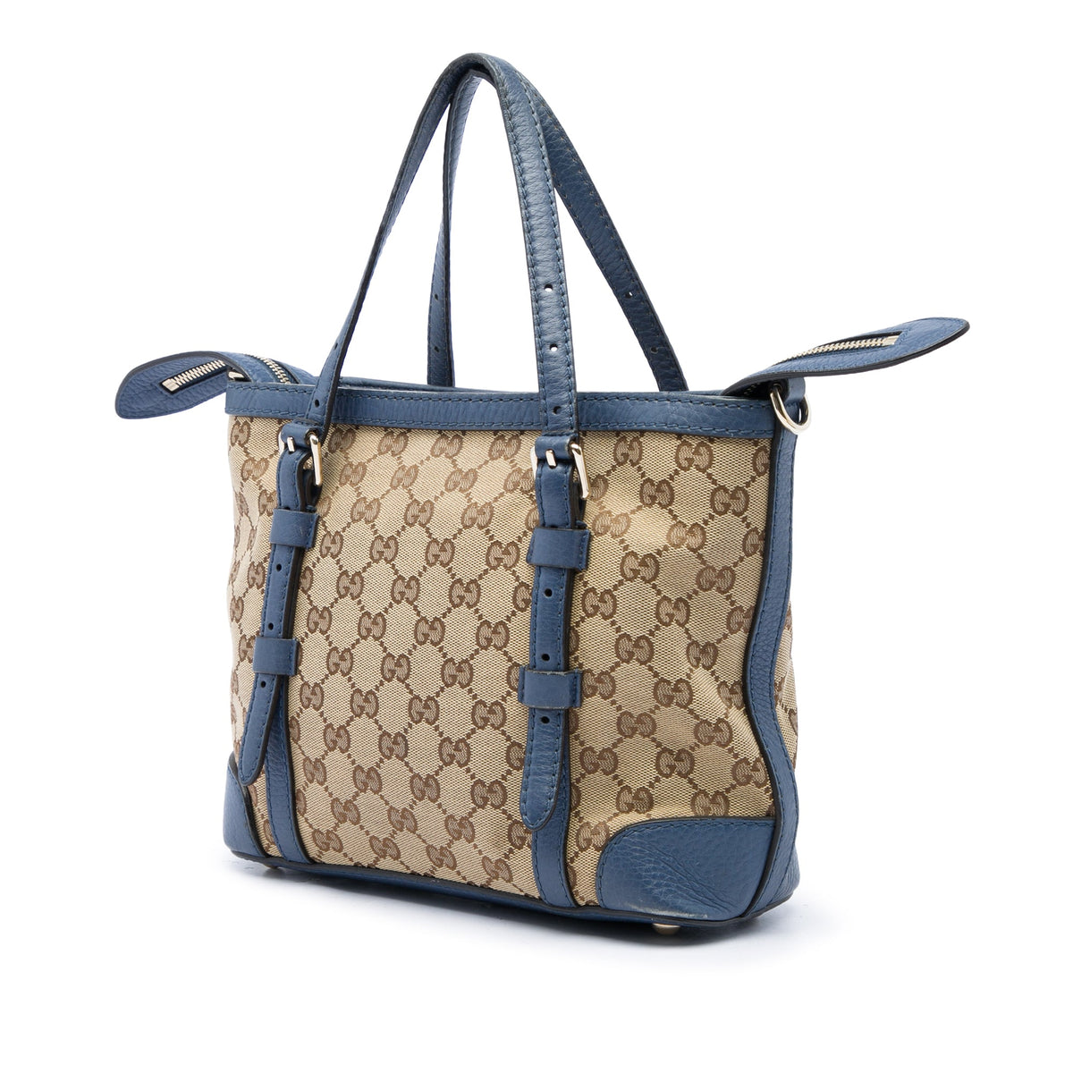 Gucci GG Canvas Satchel — Beige