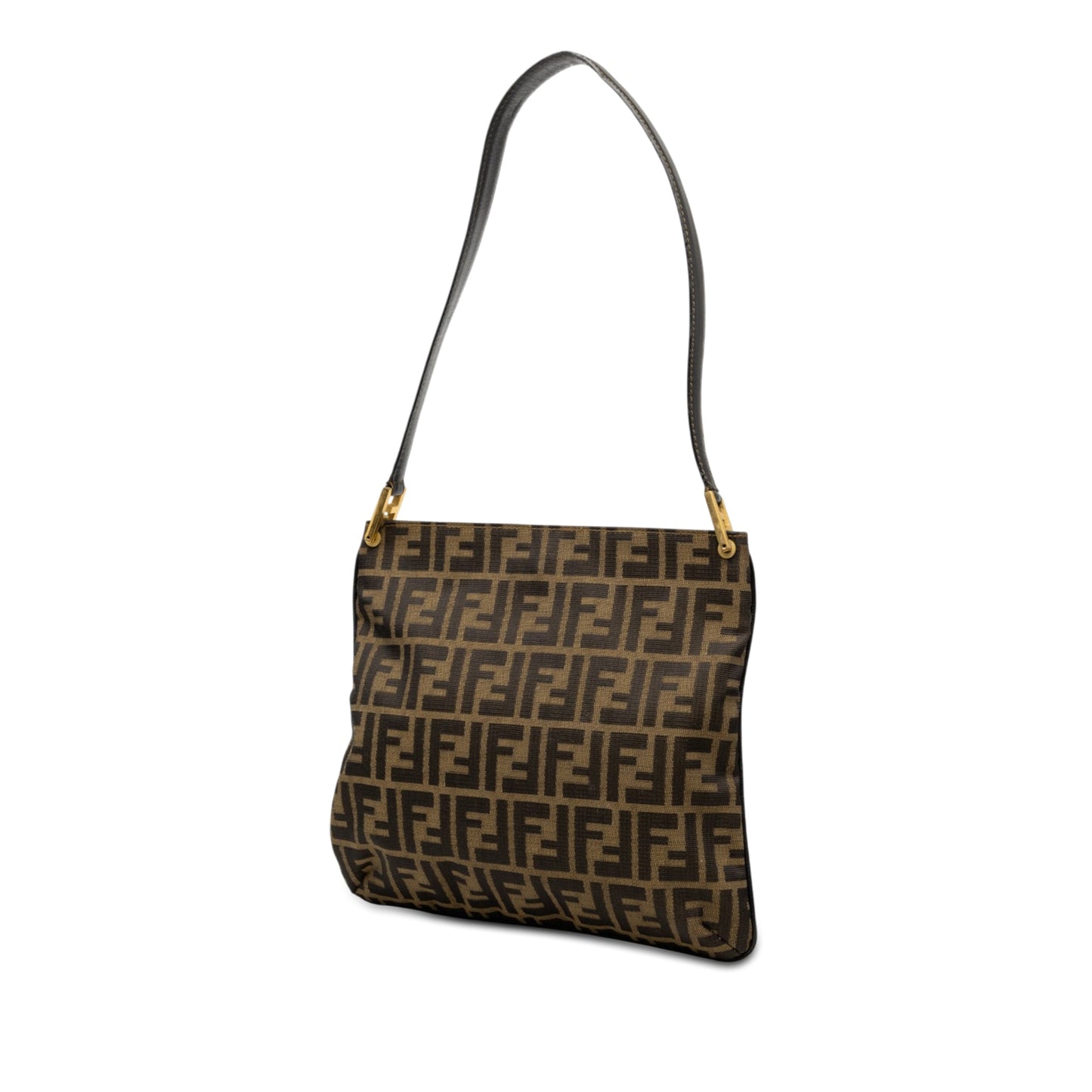 Fendi Zucca Canvas Shoulder Bag