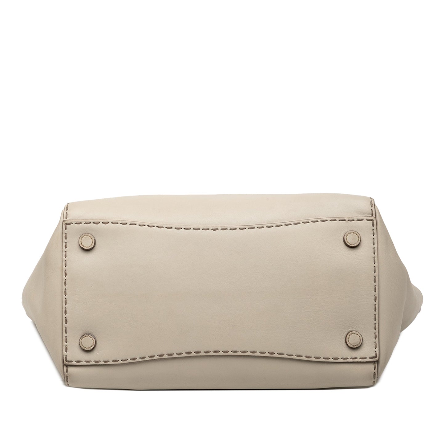 Prada City Calf Stitched Twin Pocket Satchel