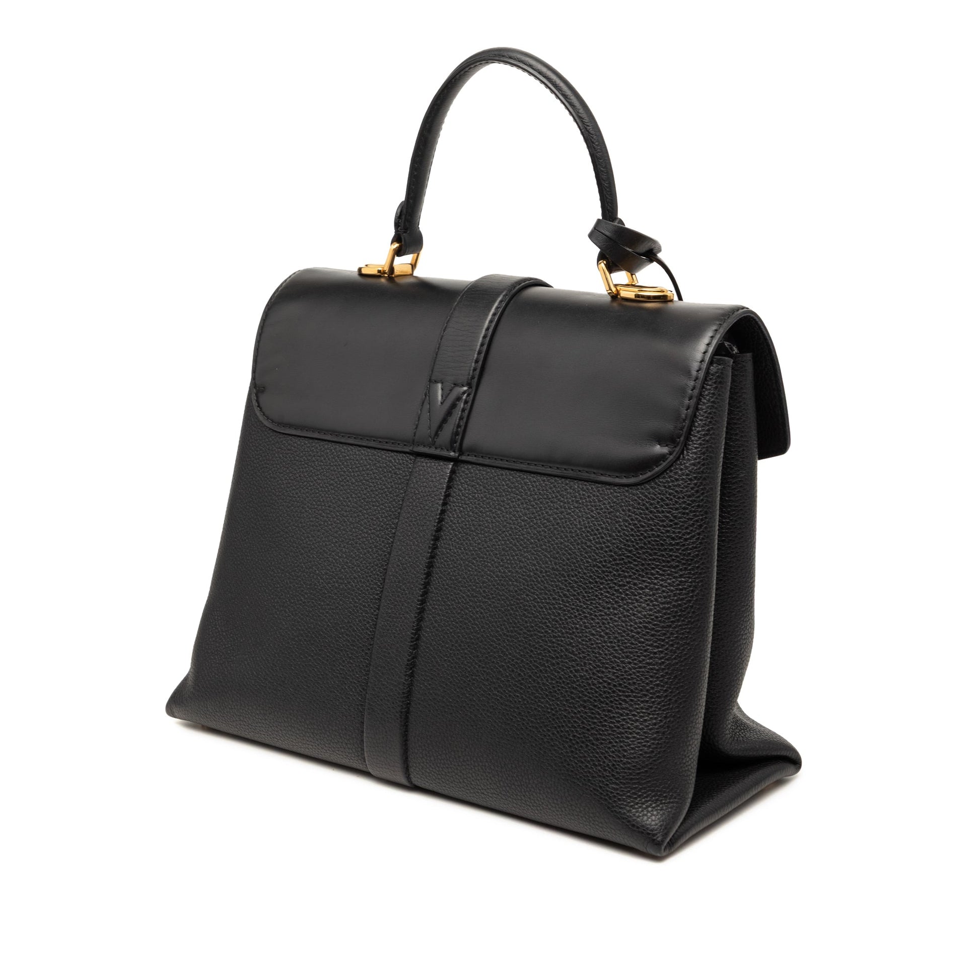 Louis Vuitton Grained Smooth Calfskin Rose Des Vents MM